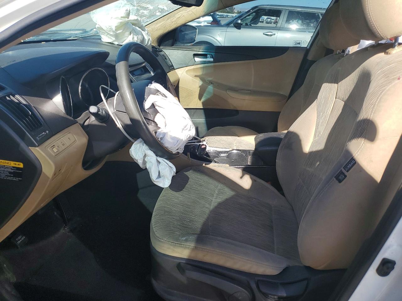 2012 Hyundai Sonata Gls Белый vin: 5NPEB4AC2CH407051