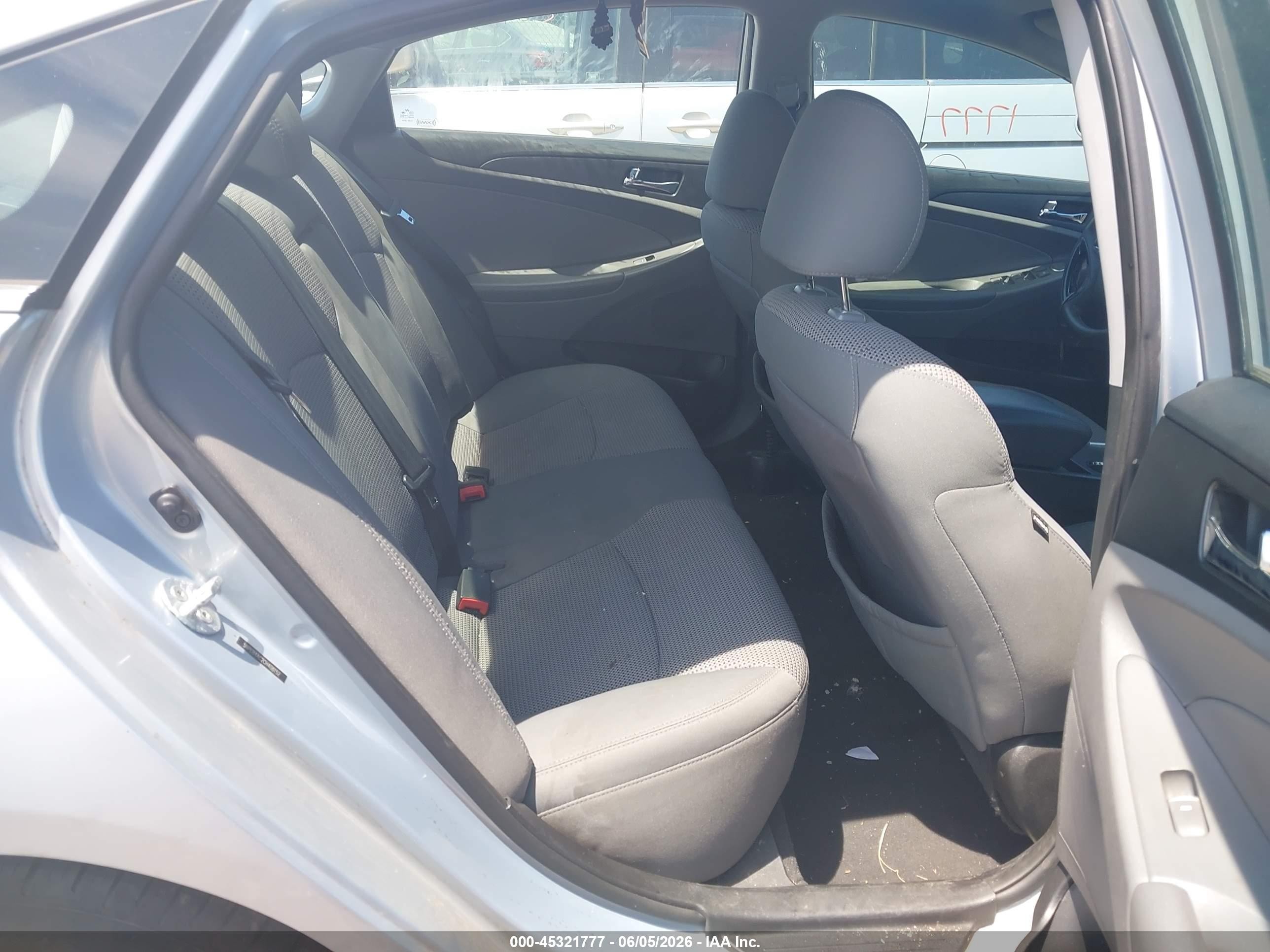 2012 Hyundai Sonata Gls Light Blue vin: 5NPEB4AC2CH408152