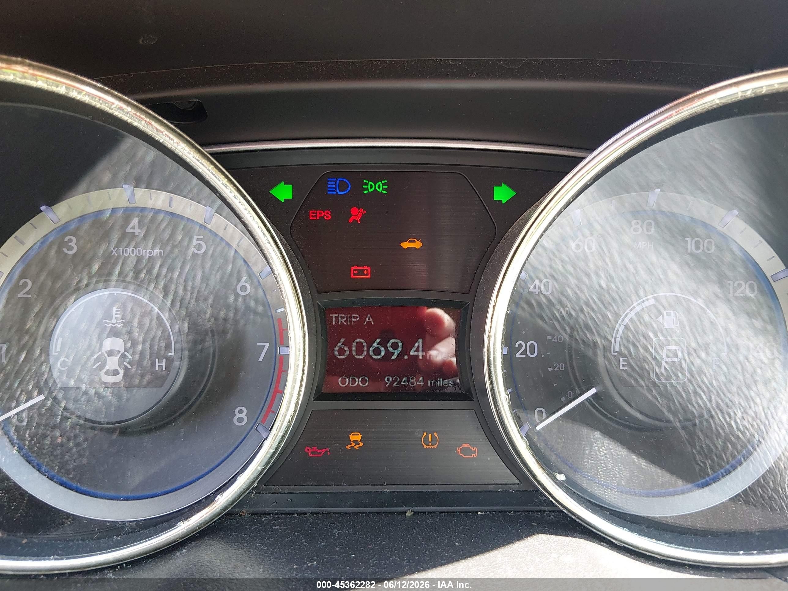 2012 Hyundai Sonata Gls Красный vin: 5NPEB4AC2CH413481
