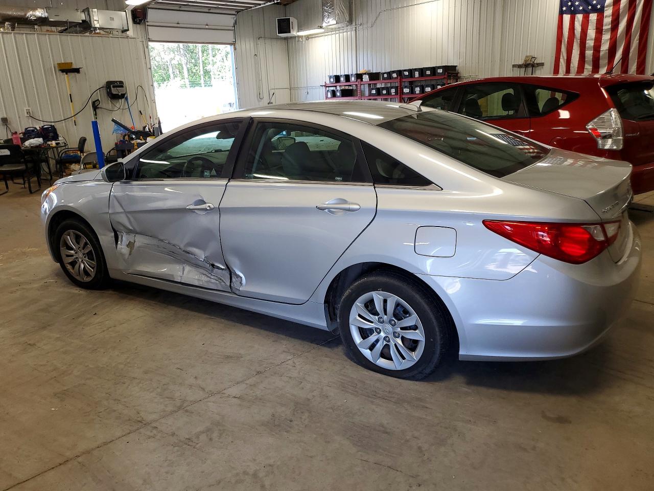 2012 Hyundai Sonata Gls Silver vin: 5NPEB4AC2CH415179