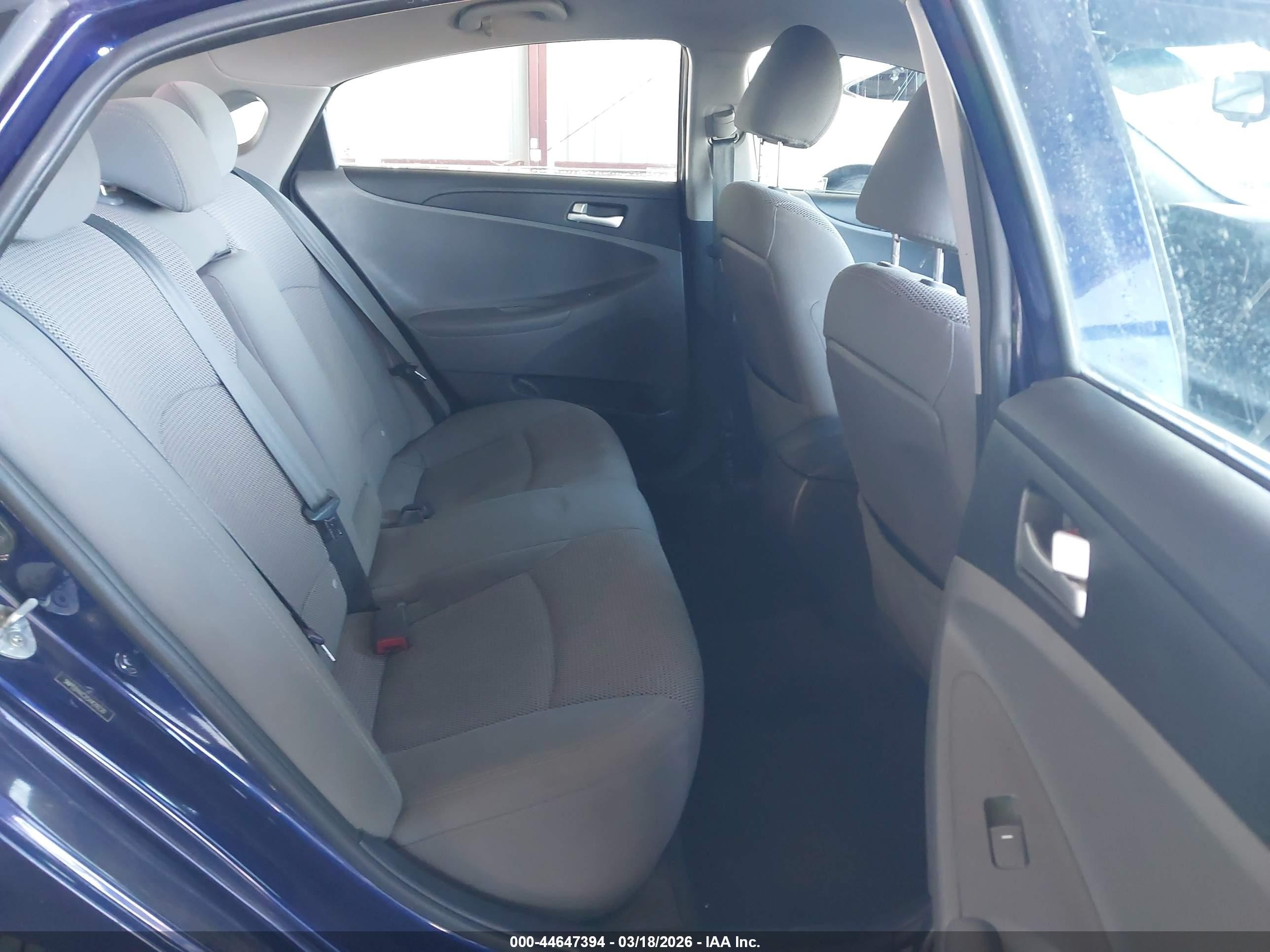 2012 Hyundai Sonata Gls Blue vin: 5NPEB4AC2CH429230