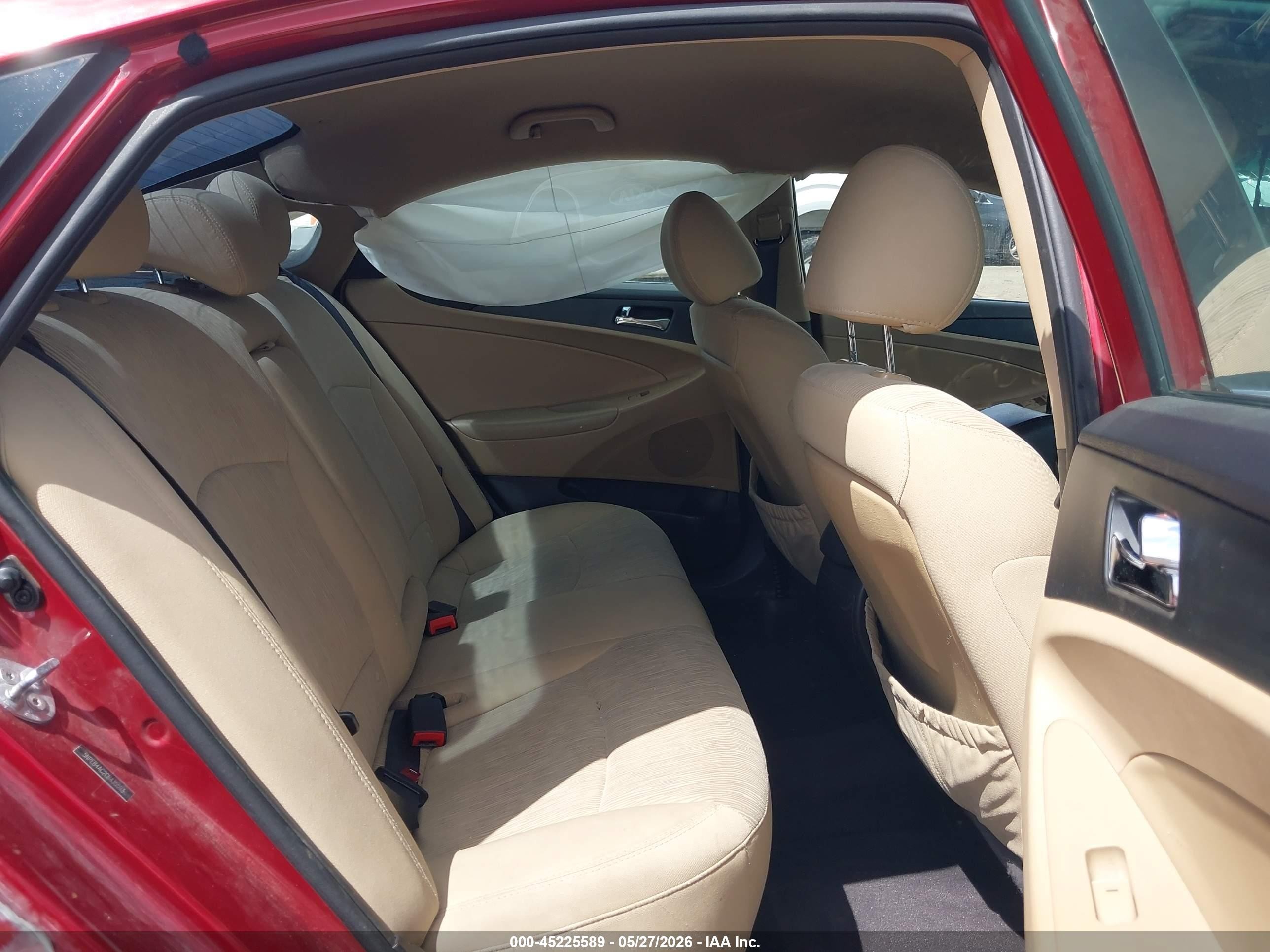 2012 Hyundai Sonata Gls Red vin: 5NPEB4AC2CH435593