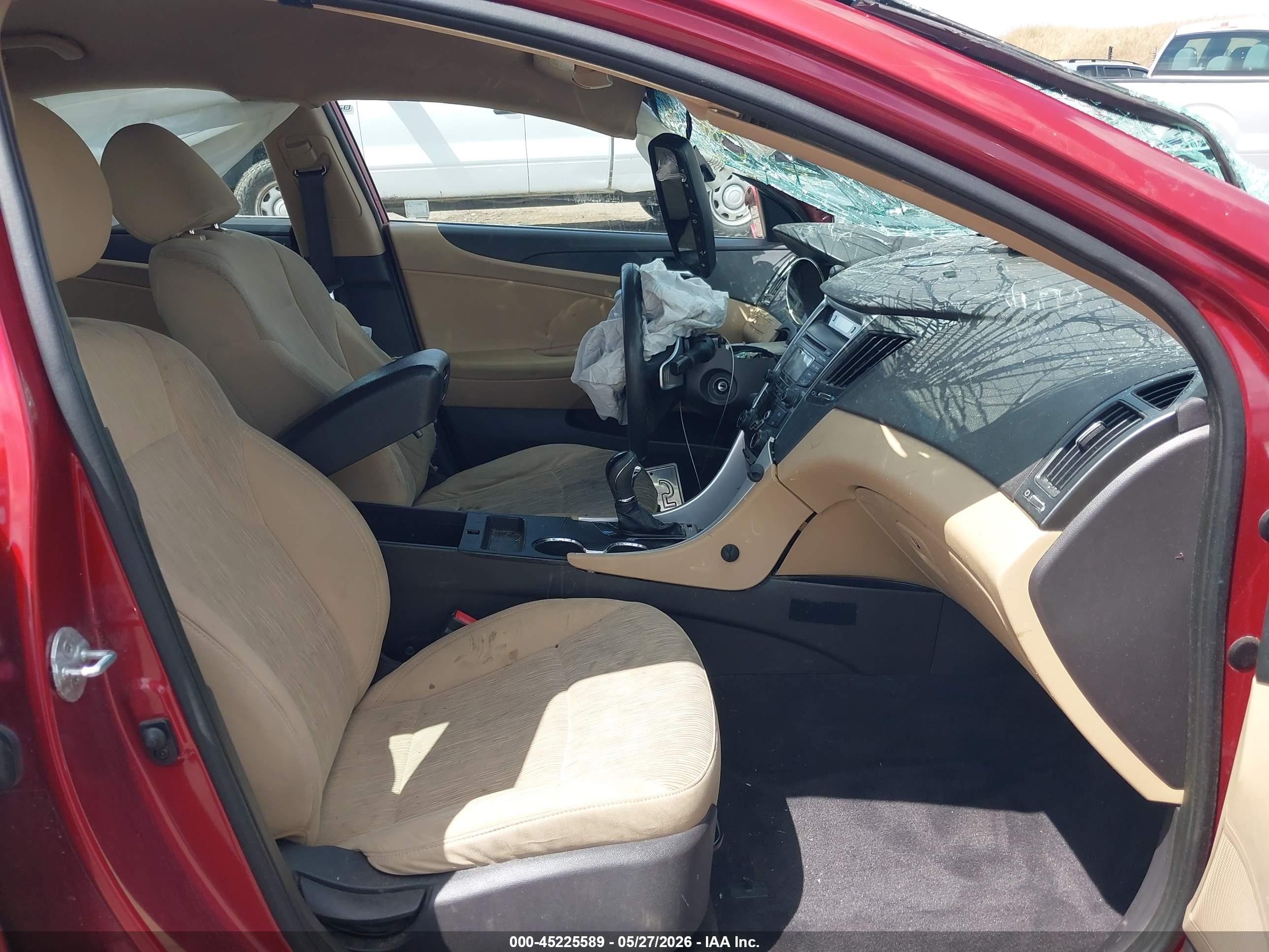 2012 Hyundai Sonata Gls Red vin: 5NPEB4AC2CH435593