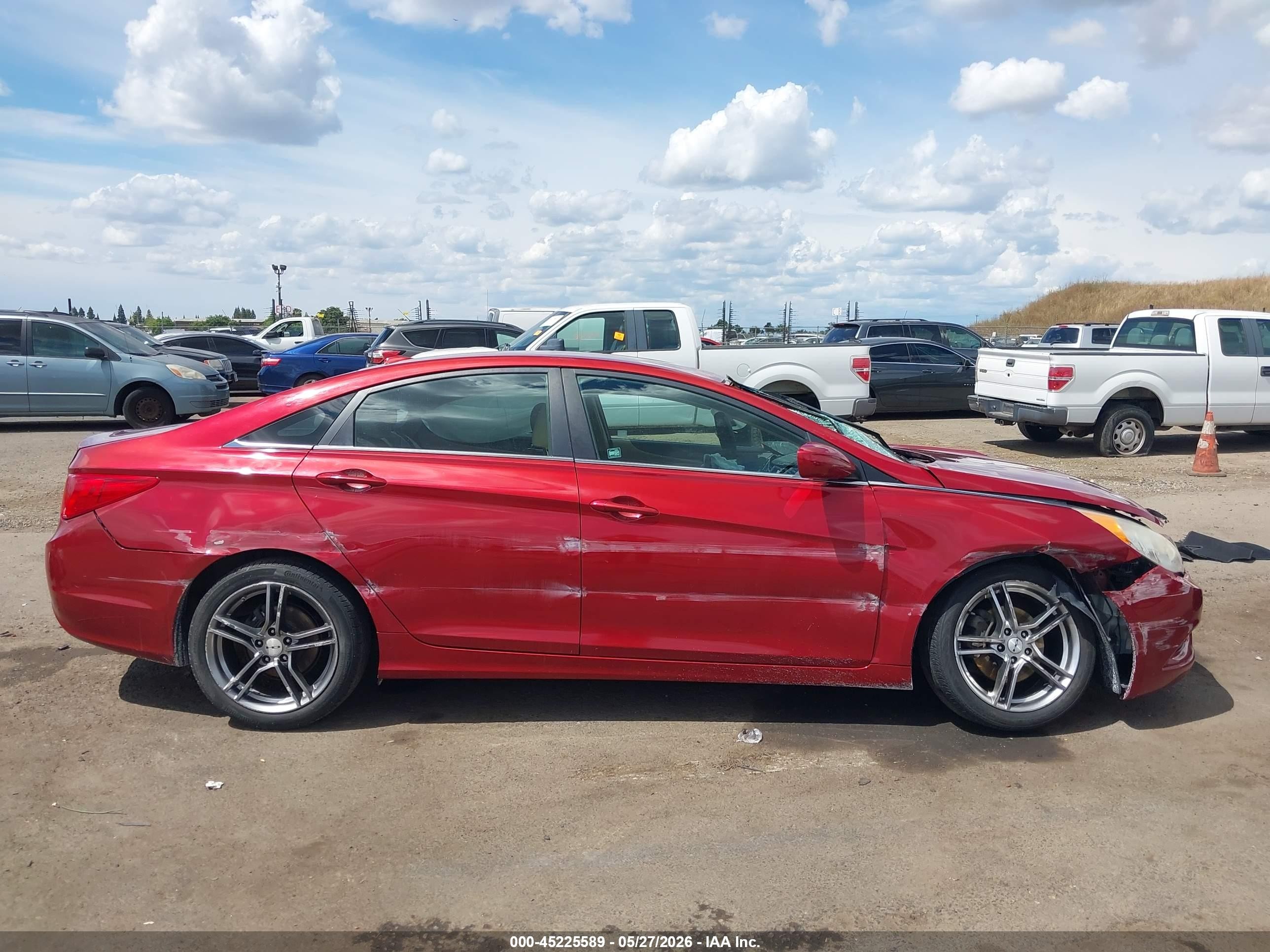 2012 Hyundai Sonata Gls Red vin: 5NPEB4AC2CH435593