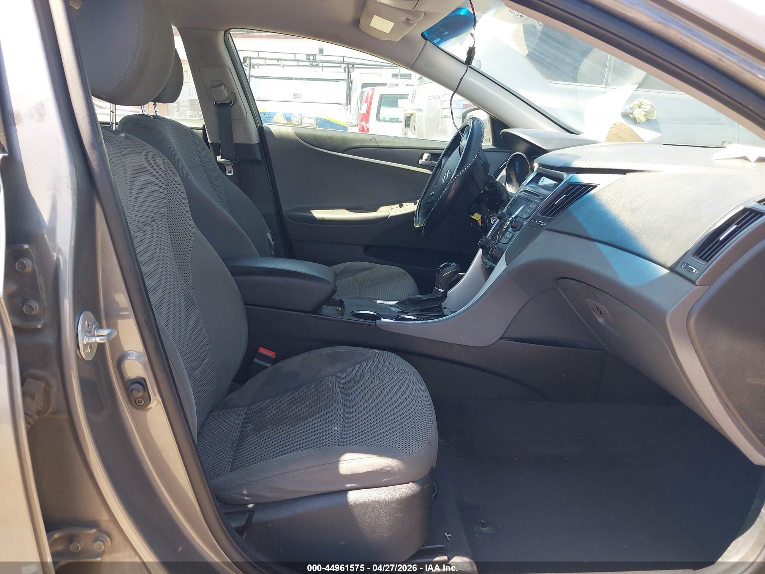 2012 Hyundai Sonata Gls Gray vin: 5NPEB4AC2CH436517