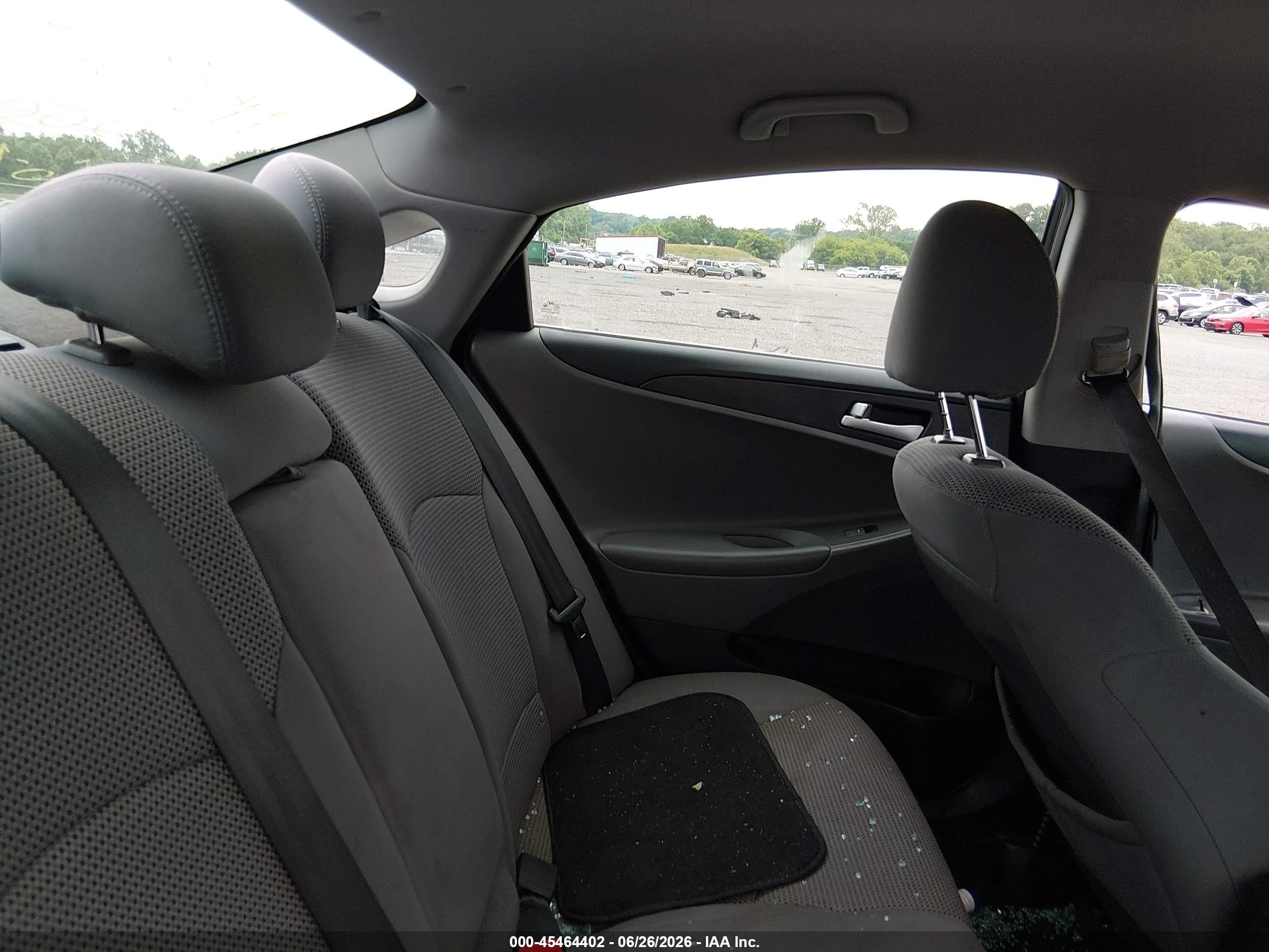 2012 Hyundai Sonata Gls Blue vin: 5NPEB4AC2CH456461