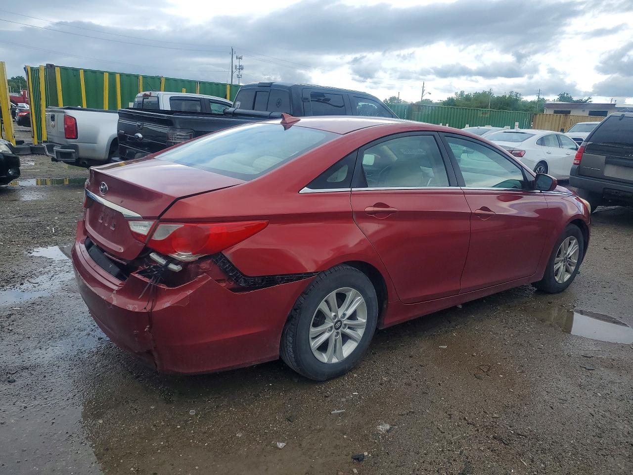 2012 Hyundai Sonata Gls Red vin: 5NPEB4AC2CH462941