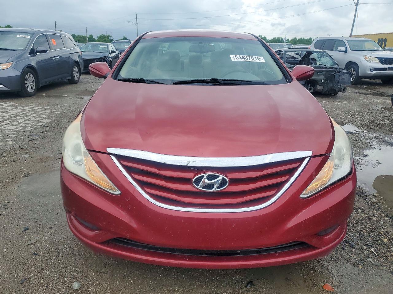 2012 Hyundai Sonata Gls Red vin: 5NPEB4AC2CH462941