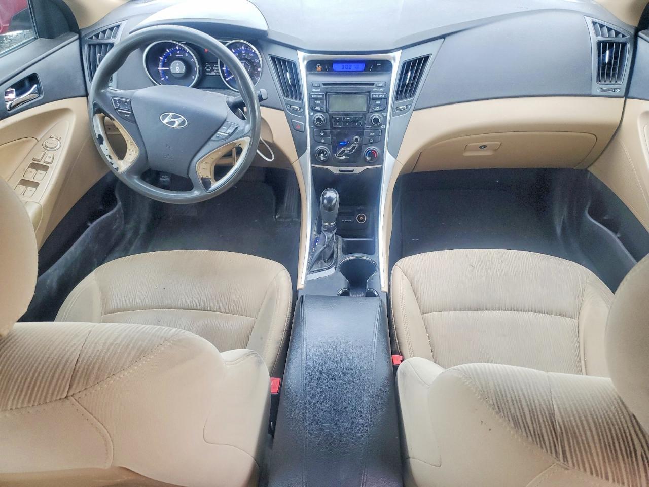 2012 Hyundai Sonata Gls Red vin: 5NPEB4AC2CH462941