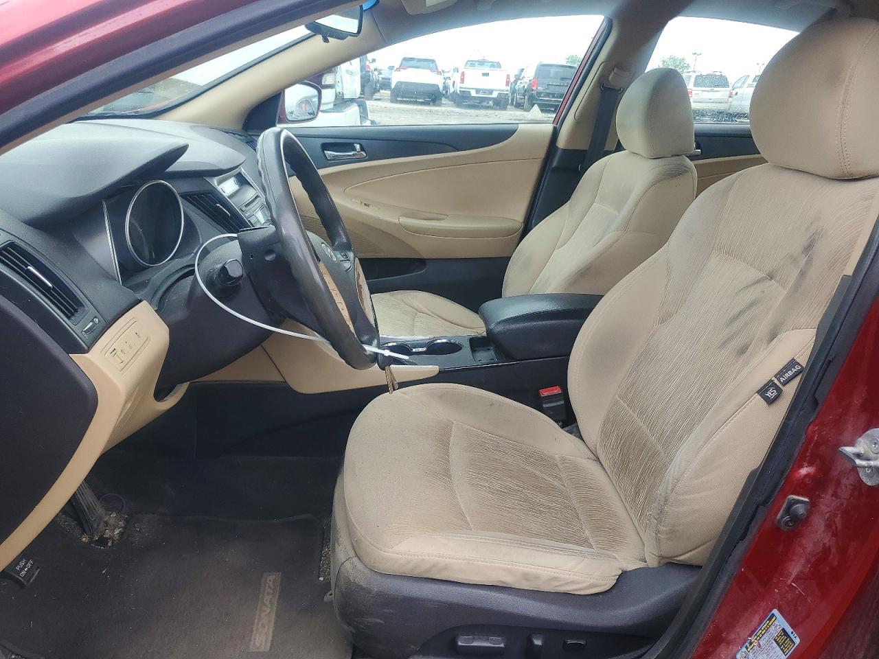 2012 Hyundai Sonata Gls Red vin: 5NPEB4AC2CH462941