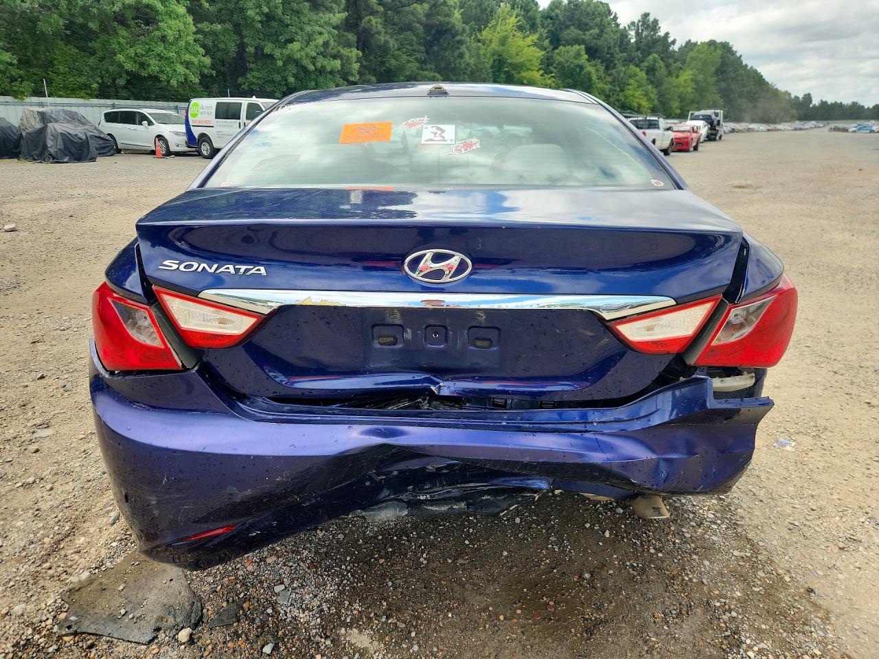 2012 Hyundai Sonata Gls Blue vin: 5NPEB4AC2CH472983