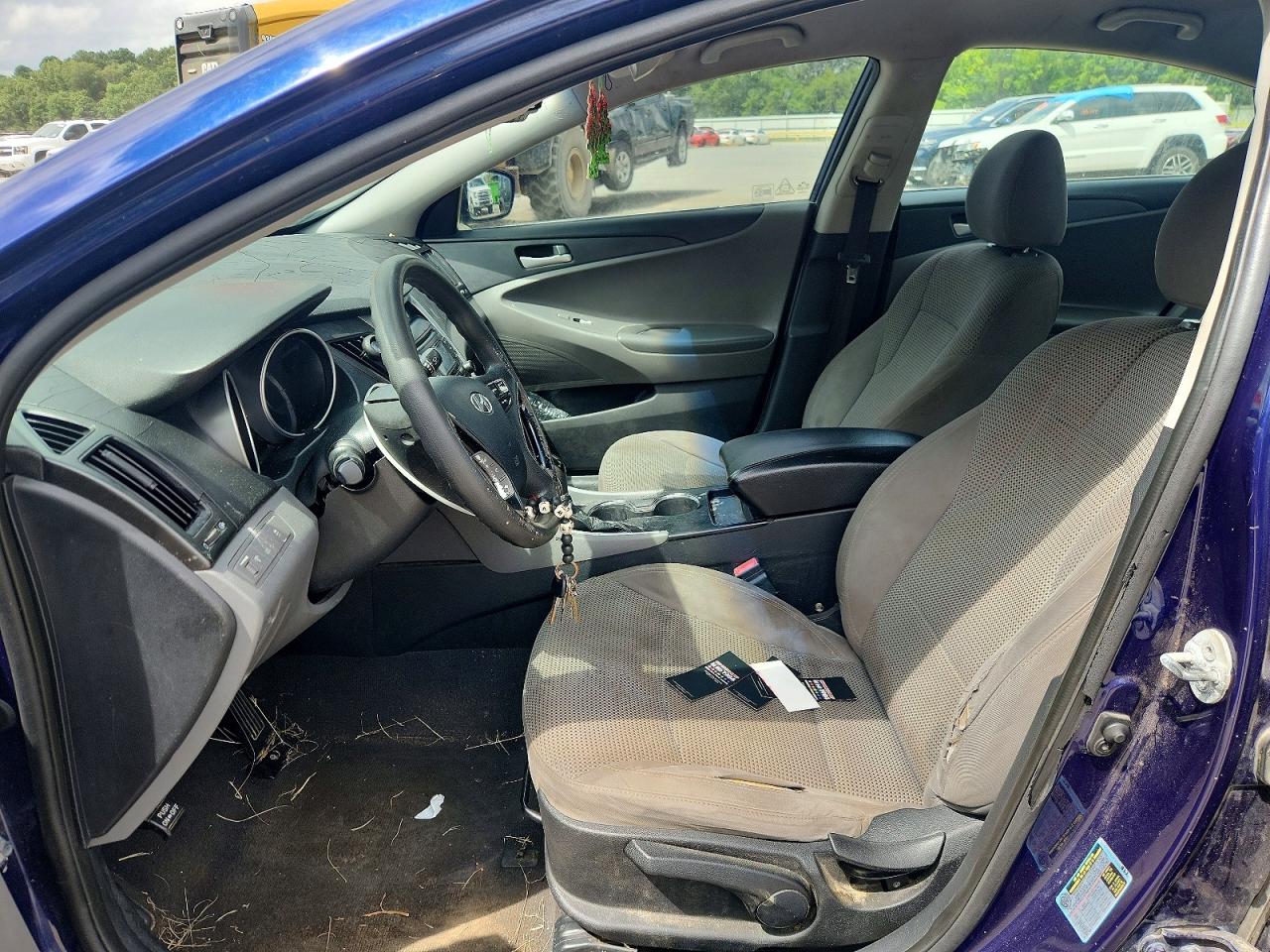 2012 Hyundai Sonata Gls Blue vin: 5NPEB4AC2CH472983