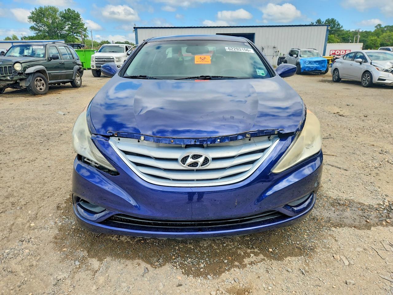 2012 Hyundai Sonata Gls Blue vin: 5NPEB4AC2CH472983