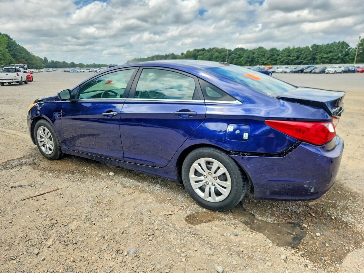 2012 Hyundai Sonata Gls Blue vin: 5NPEB4AC2CH472983