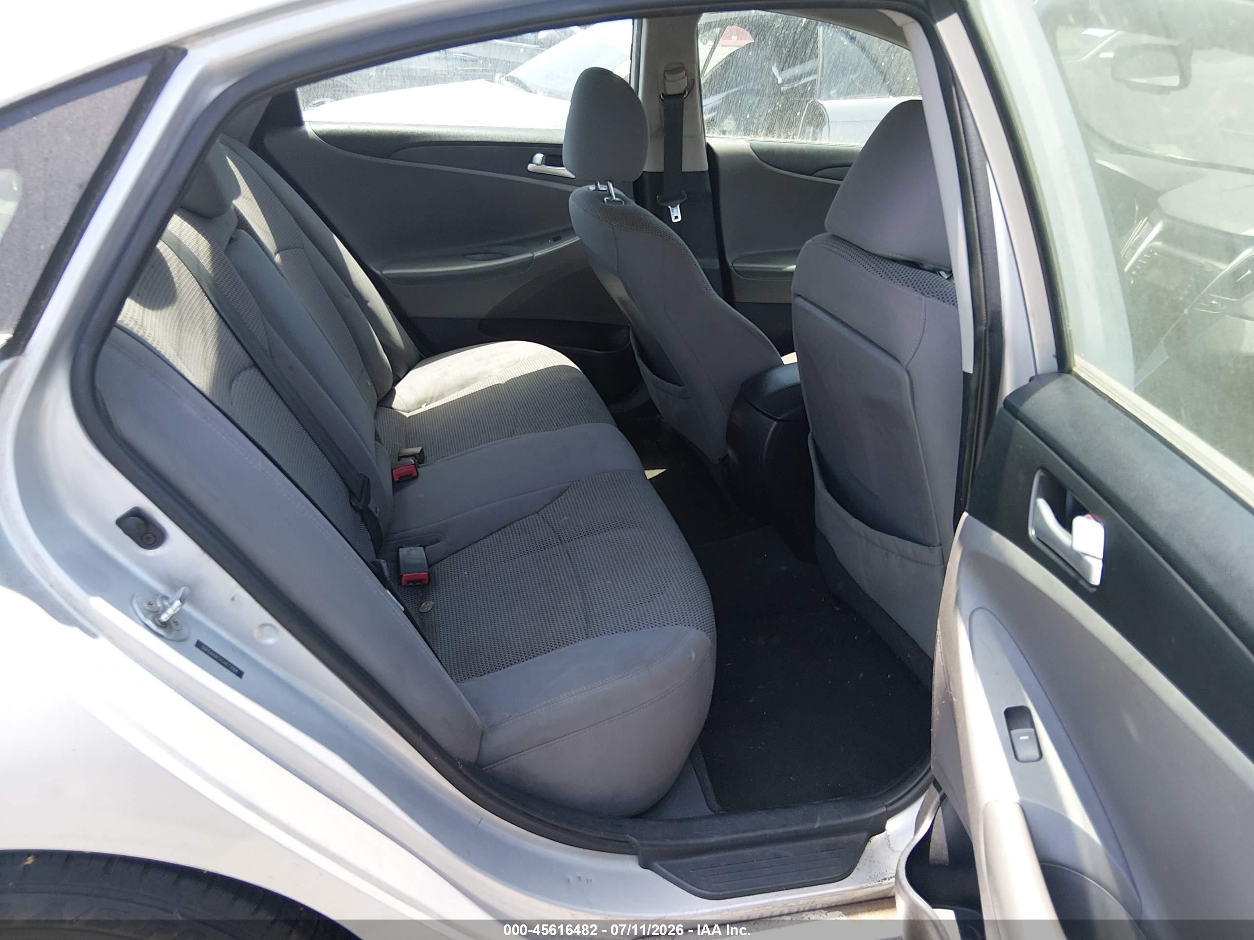 2012 Hyundai Sonata Gls Gray vin: 5NPEB4AC2CH473504