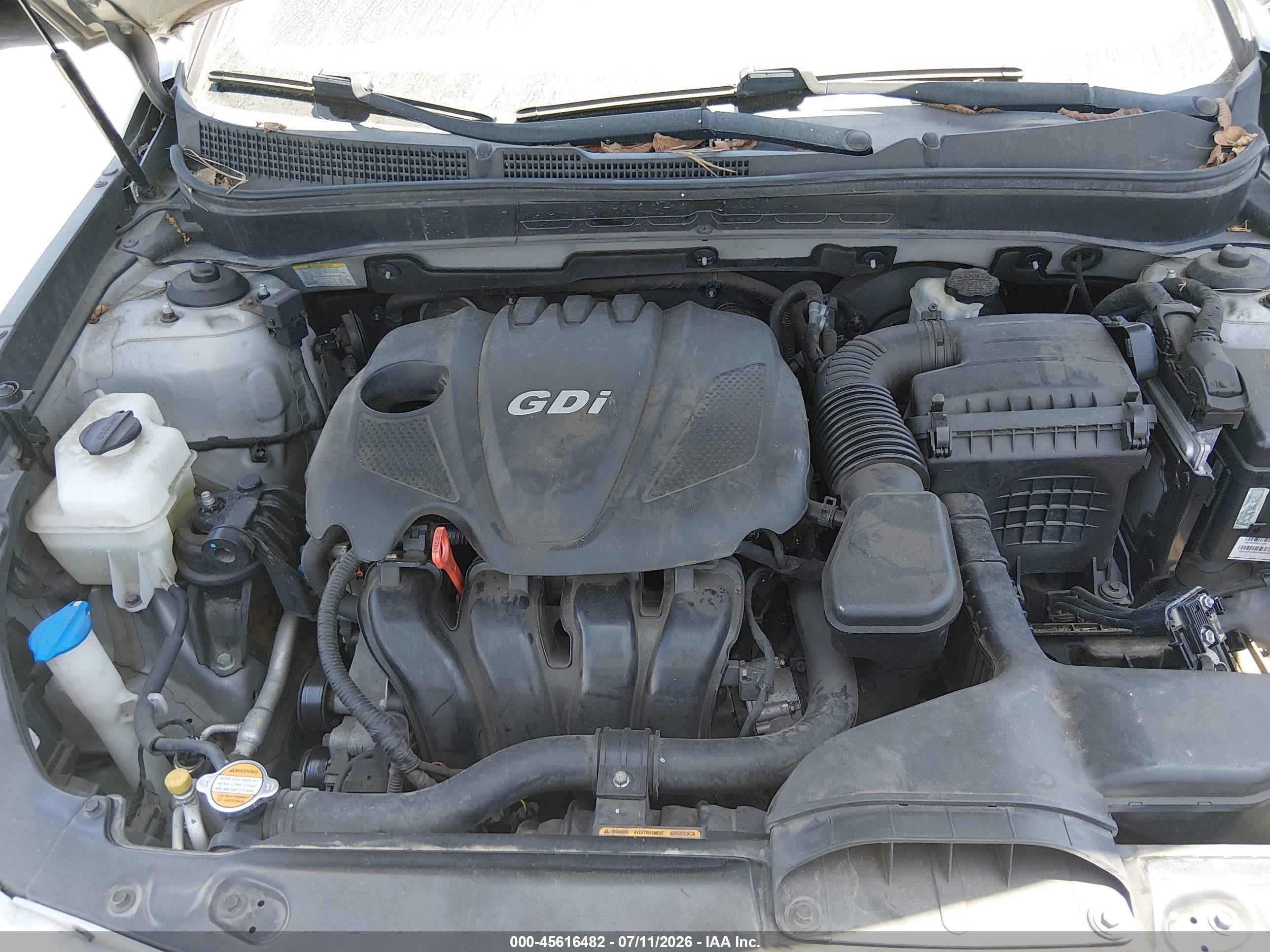2012 Hyundai Sonata Gls Gray vin: 5NPEB4AC2CH473504