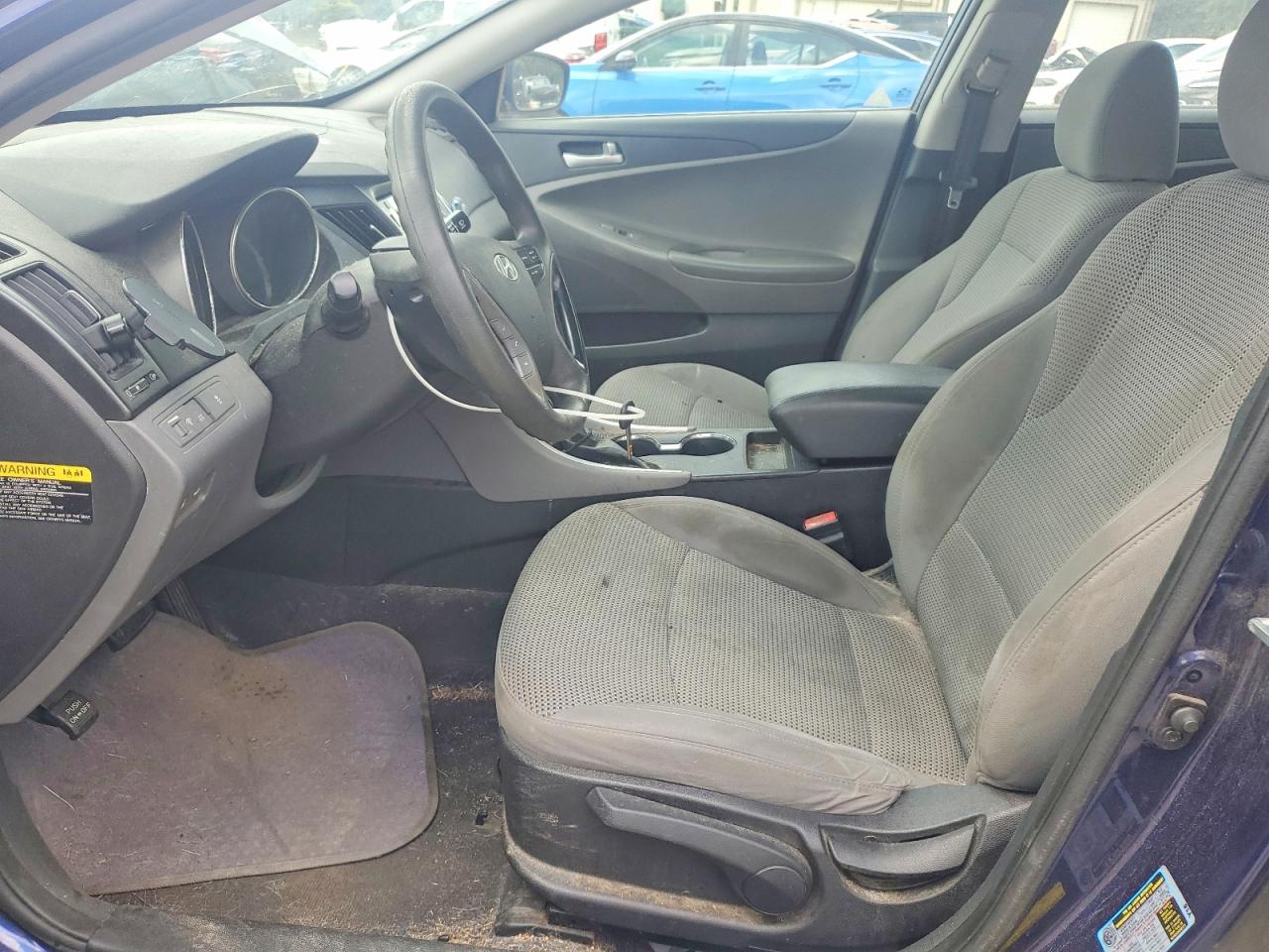 2012 Hyundai Sonata Gls Blue vin: 5NPEB4AC2CH480534