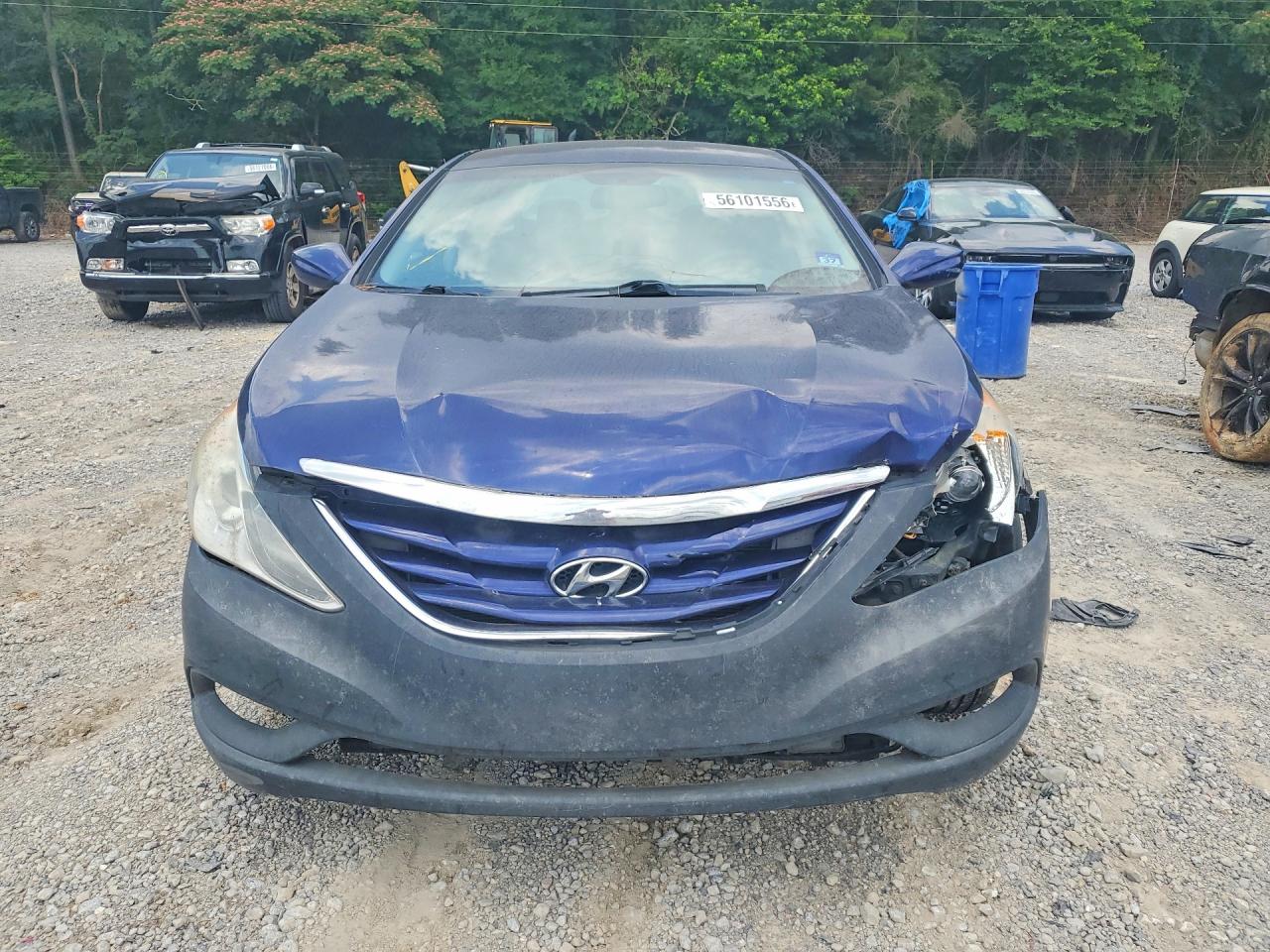 2012 Hyundai Sonata Gls Blue vin: 5NPEB4AC2CH480534