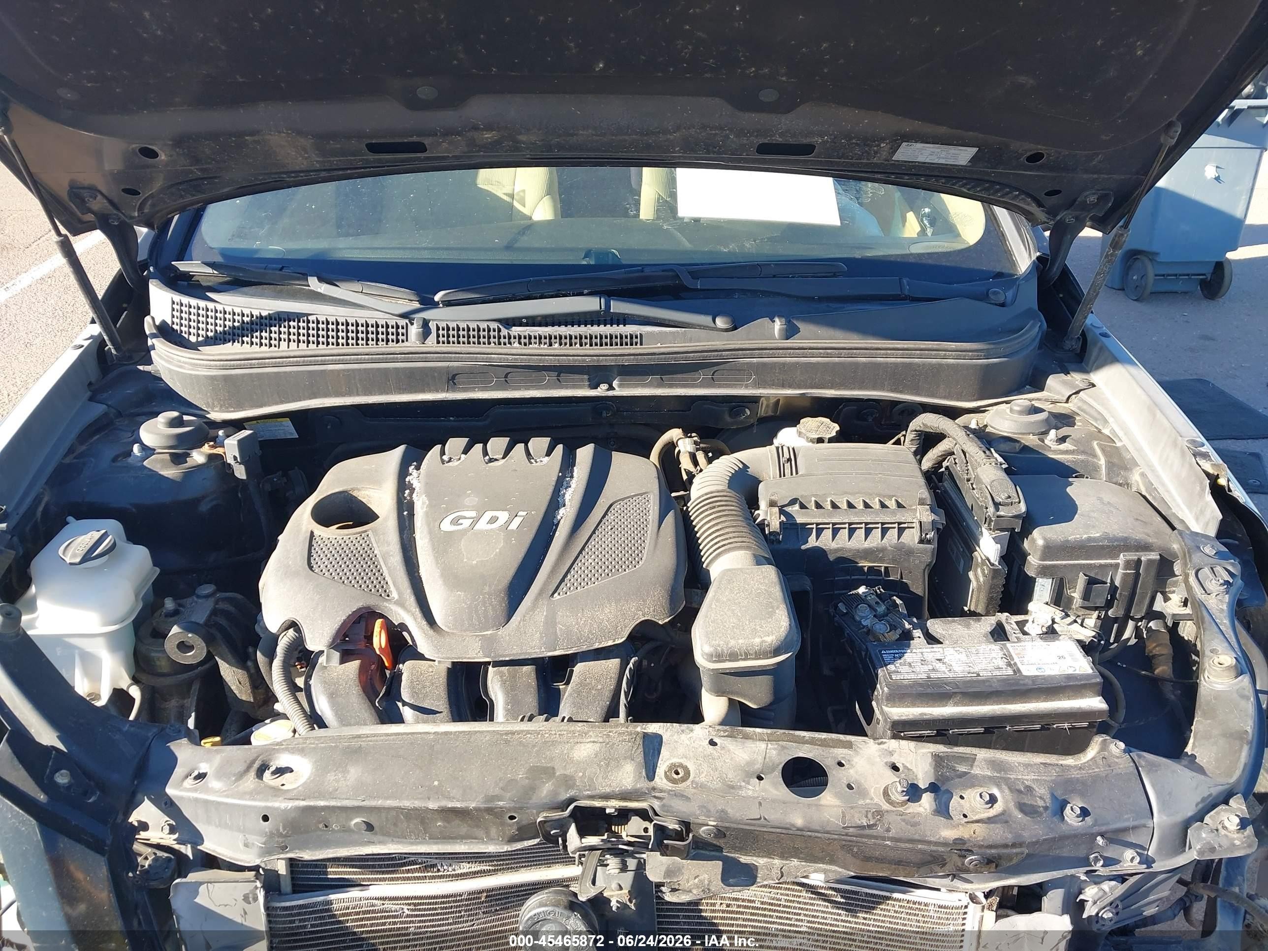 2012 Hyundai Sonata Gls Black vin: 5NPEB4AC2CH481747