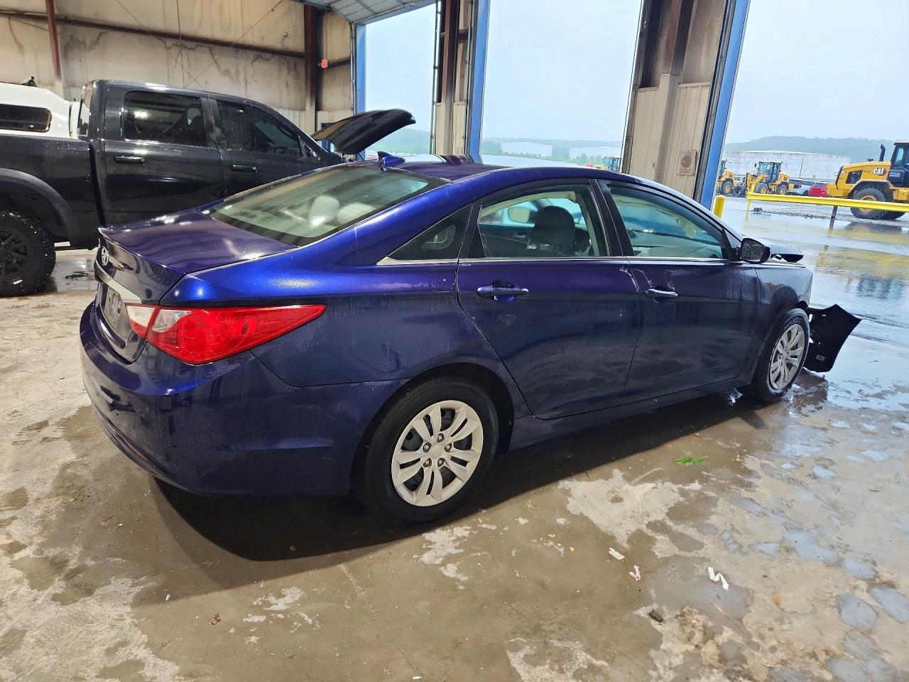 2012 Hyundai Sonata Gls Blue vin: 5NPEB4AC2CH482672