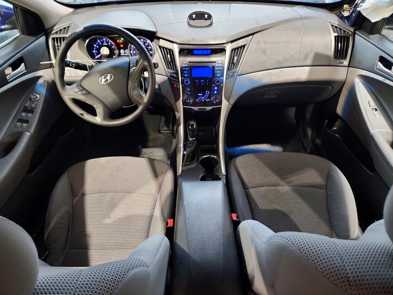 2012 Hyundai Sonata Gls Blue vin: 5NPEB4AC2CH482672