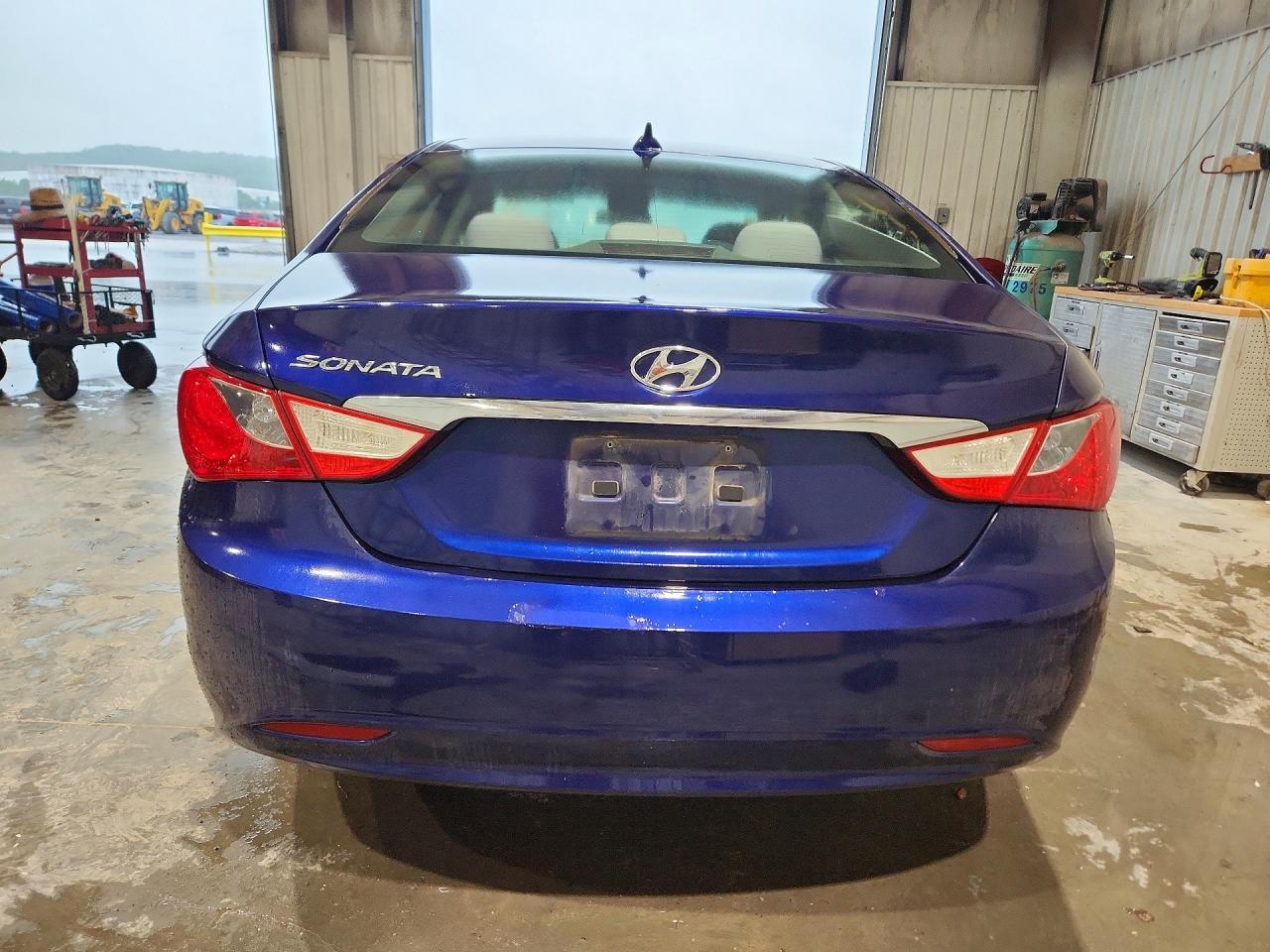 2012 Hyundai Sonata Gls Blue vin: 5NPEB4AC2CH482672