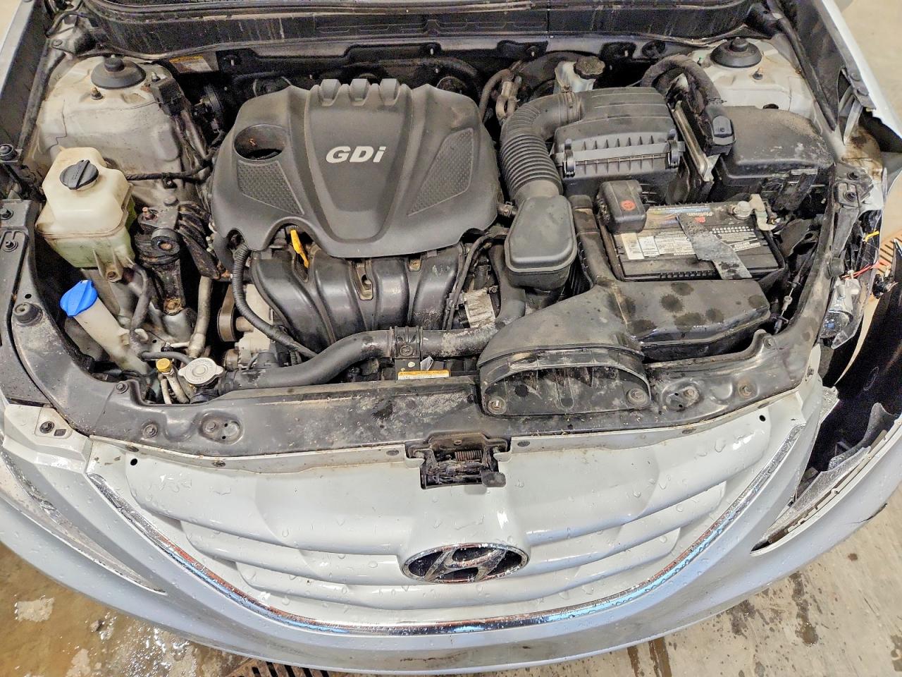 2012 Hyundai Sonata Gls Silver vin: 5NPEB4AC2CH489220