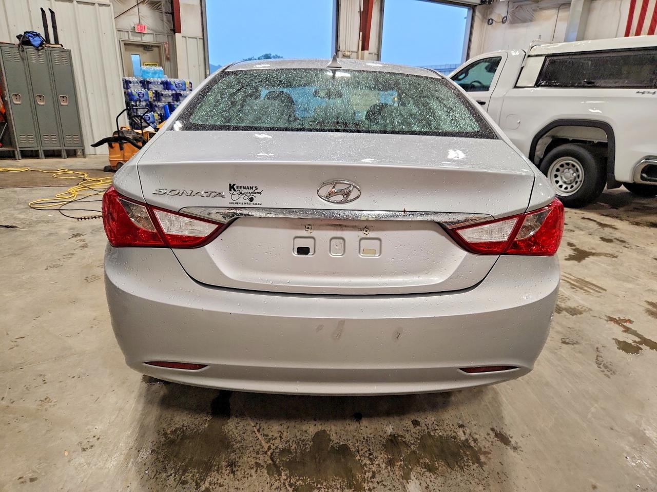 2012 Hyundai Sonata Gls Silver vin: 5NPEB4AC2CH489220