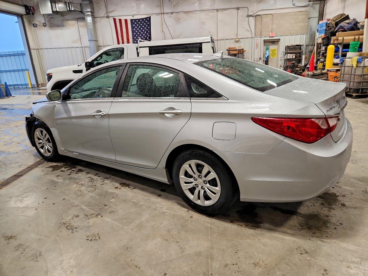 2012 Hyundai Sonata Gls Silver vin: 5NPEB4AC2CH489220