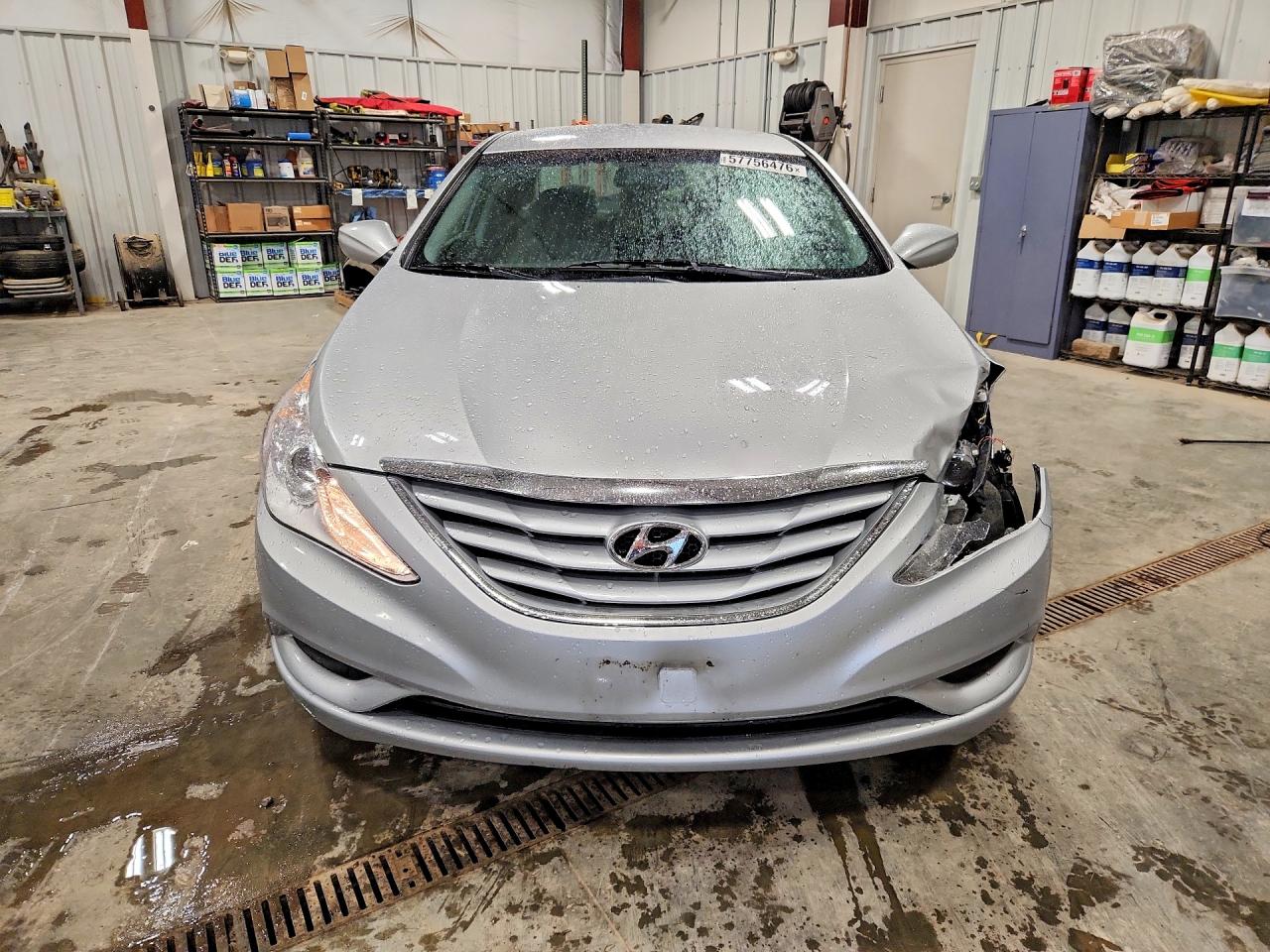 2012 Hyundai Sonata Gls Silver vin: 5NPEB4AC2CH489220