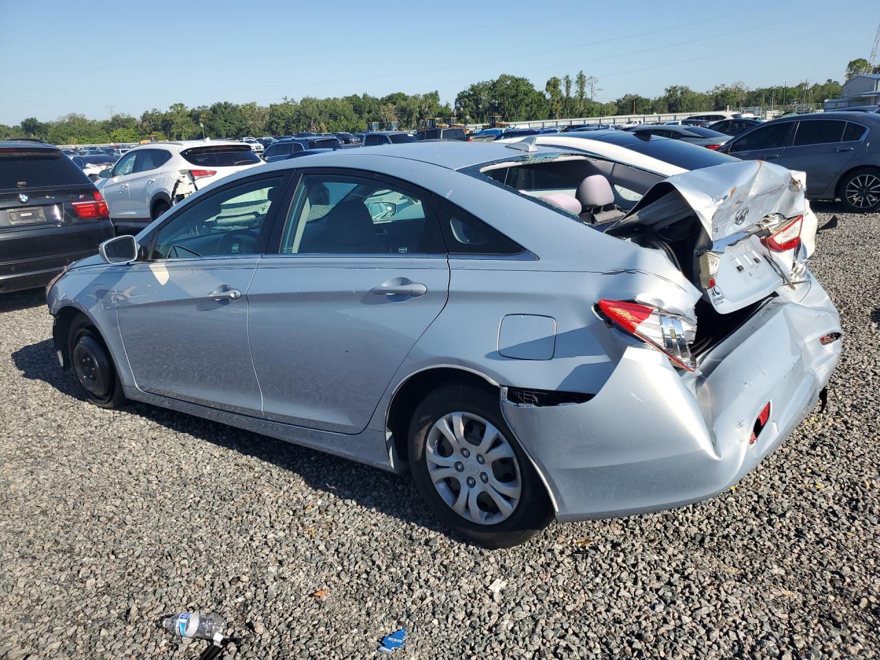 2012 Hyundai Sonata Gls Blue vin: 5NPEB4AC2CH491257