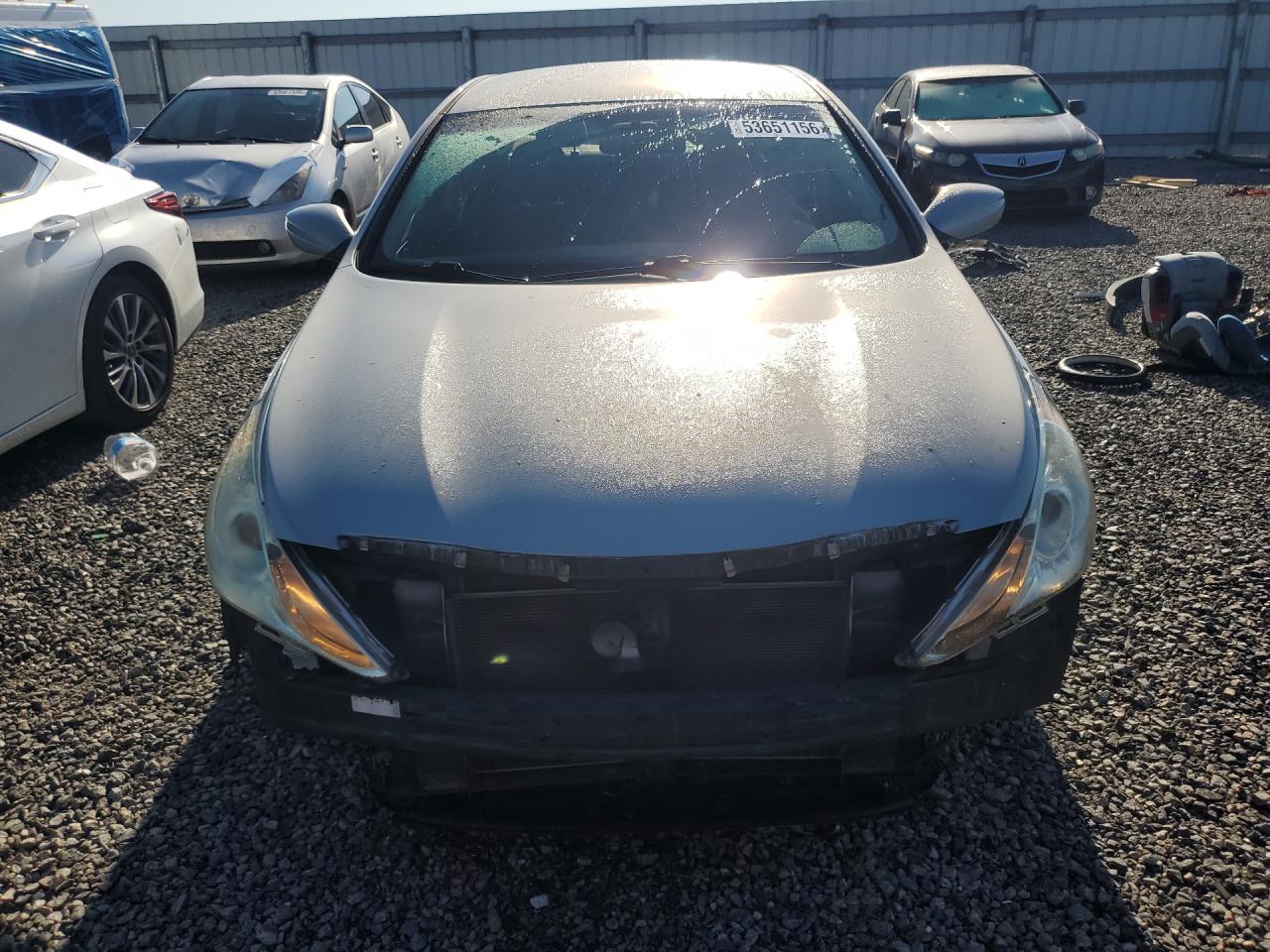 2012 Hyundai Sonata Gls Blue vin: 5NPEB4AC2CH491257