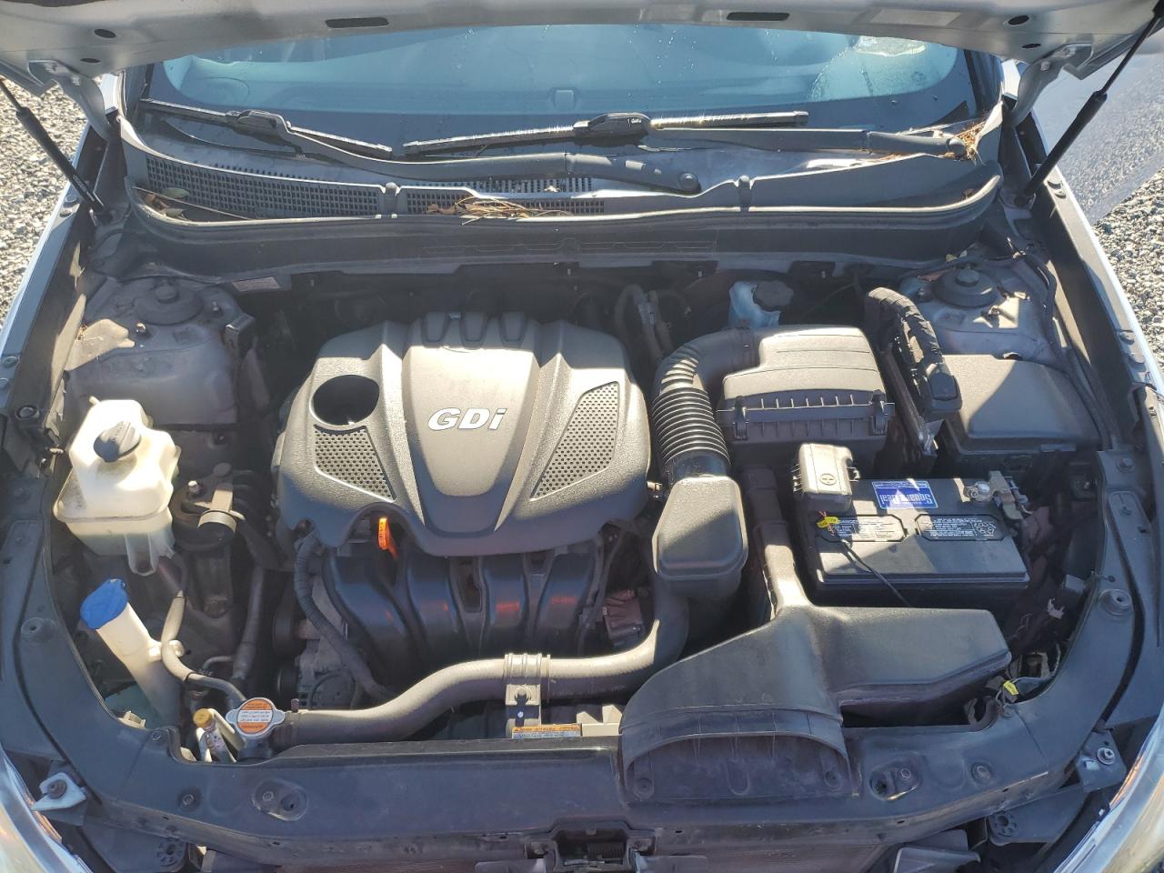 2012 Hyundai Sonata Gls Blue vin: 5NPEB4AC2CH491257