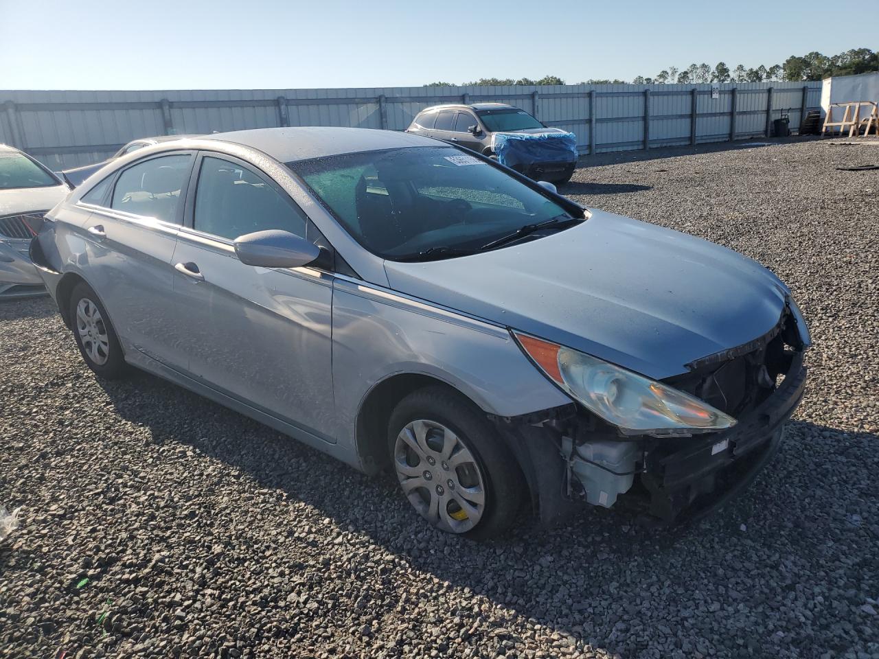 2012 Hyundai Sonata Gls Blue vin: 5NPEB4AC2CH491257