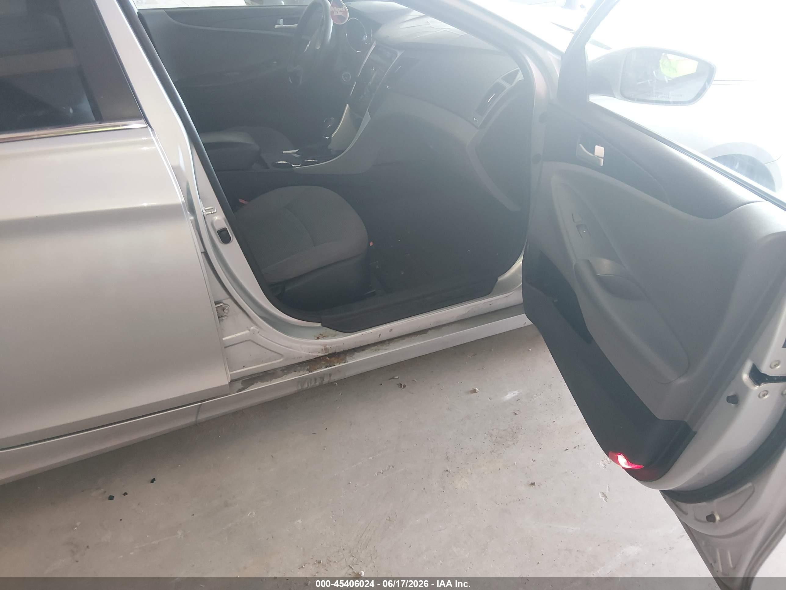 2013 Hyundai Sonata Gls Gray vin: 5NPEB4AC2DH505501