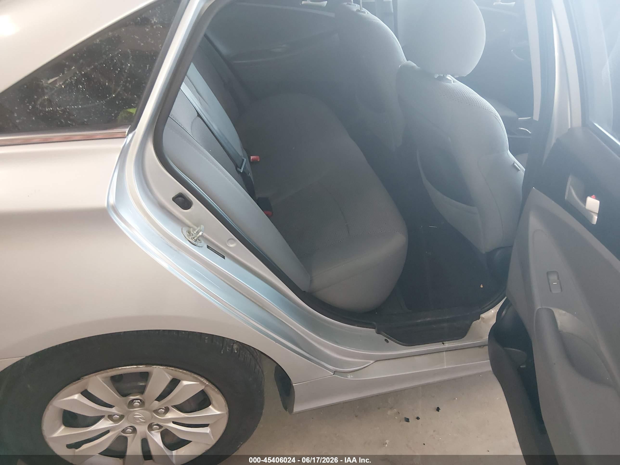 2013 Hyundai Sonata Gls Gray vin: 5NPEB4AC2DH505501