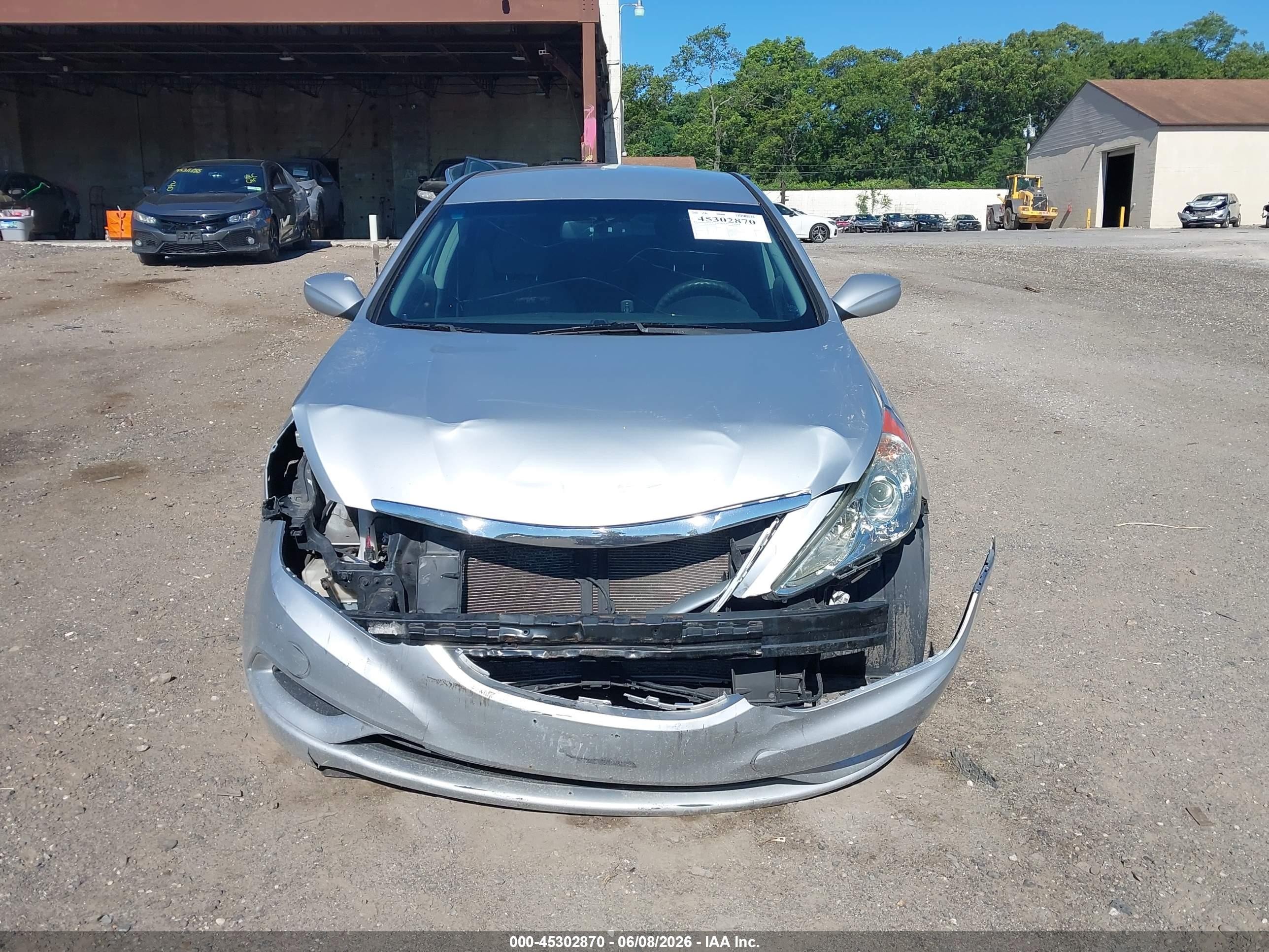 2013 Hyundai Sonata Gls Серебряный vin: 5NPEB4AC2DH505630