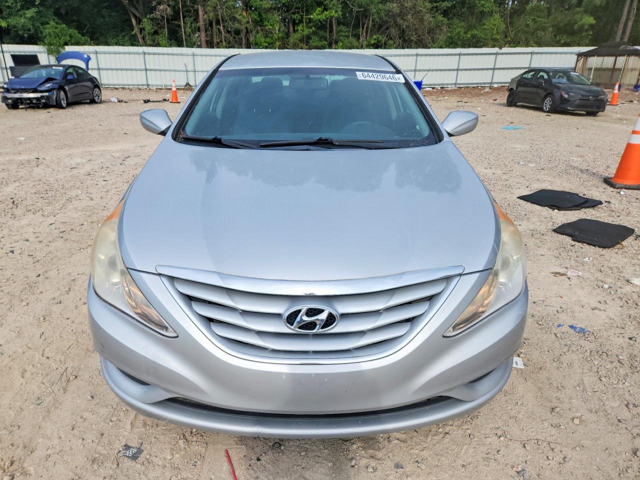 2013 Hyundai Sonata Gls Silver vin: 5NPEB4AC2DH506454