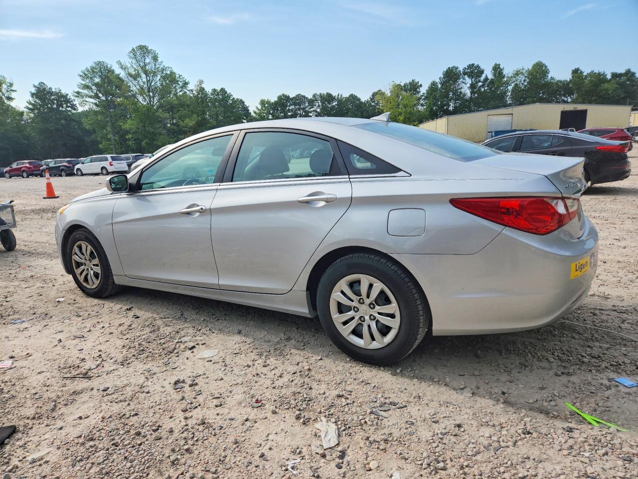 2013 Hyundai Sonata Gls Silver vin: 5NPEB4AC2DH506454