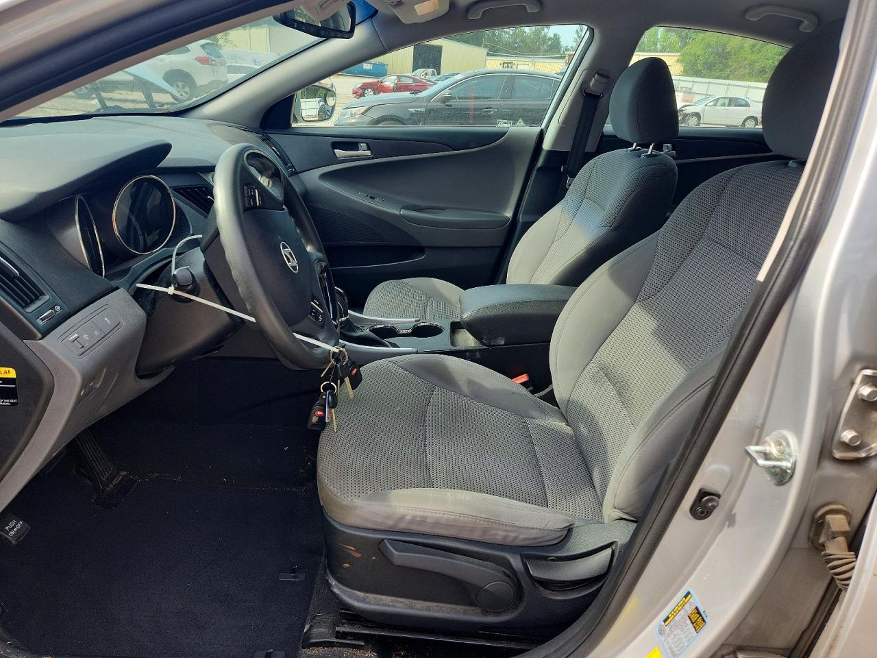 2013 Hyundai Sonata Gls Silver vin: 5NPEB4AC2DH506454