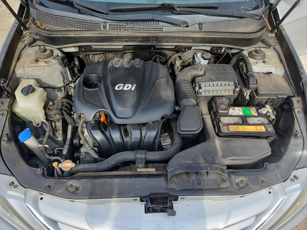 2013 Hyundai Sonata Gls Silver vin: 5NPEB4AC2DH506454