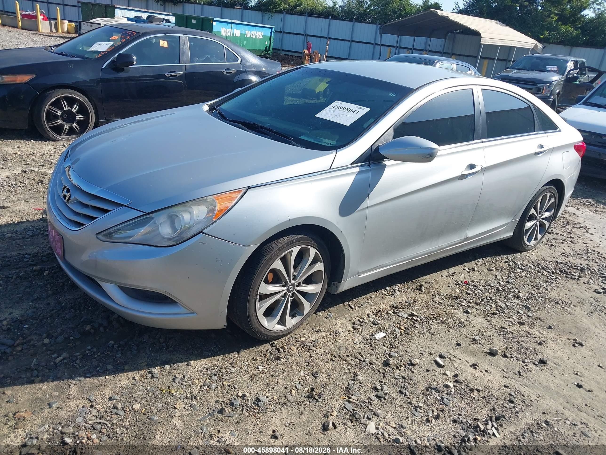 2013 Hyundai Sonata Gls Silver vin: 5NPEB4AC2DH509077