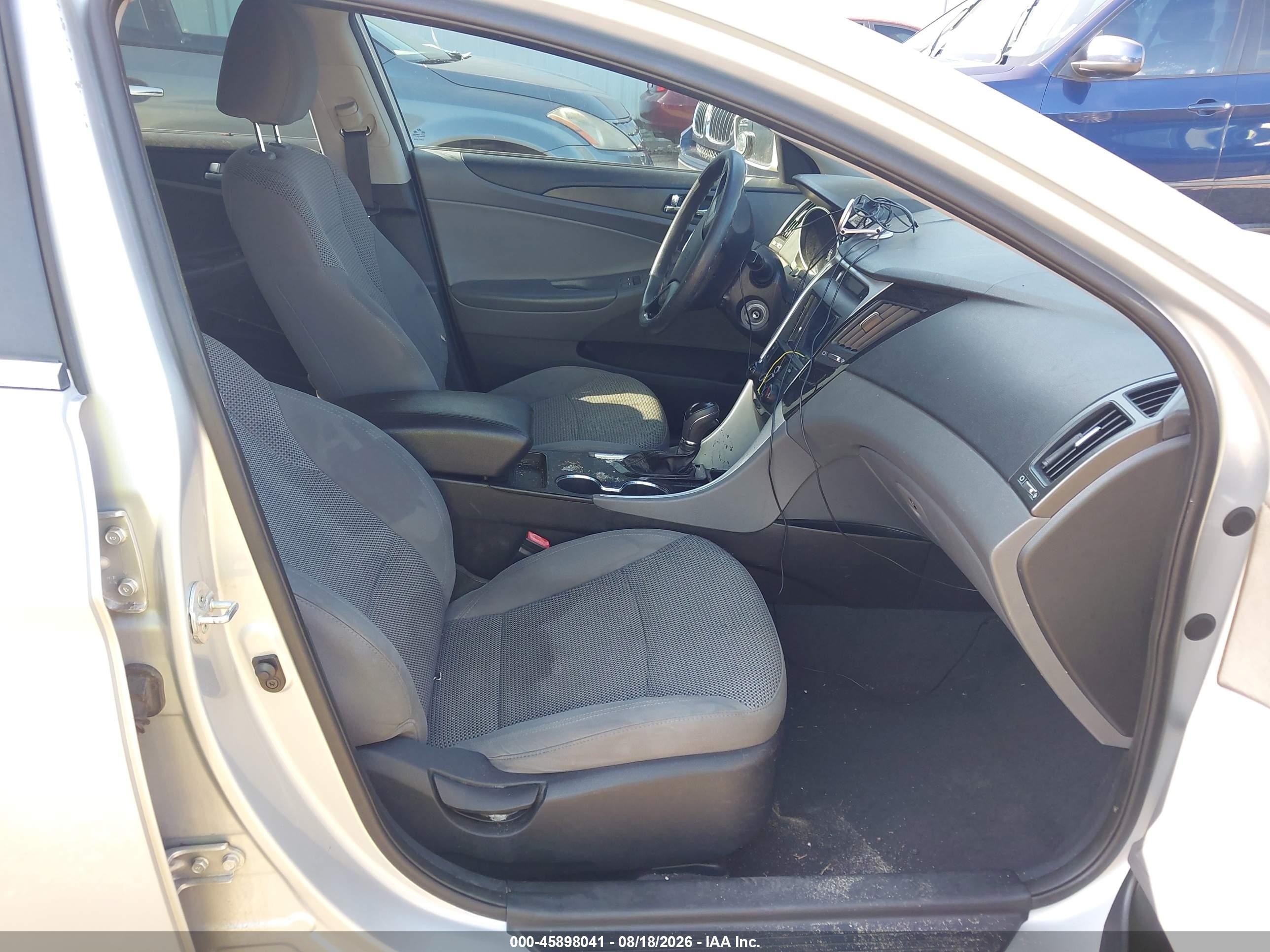 2013 Hyundai Sonata Gls Silver vin: 5NPEB4AC2DH509077