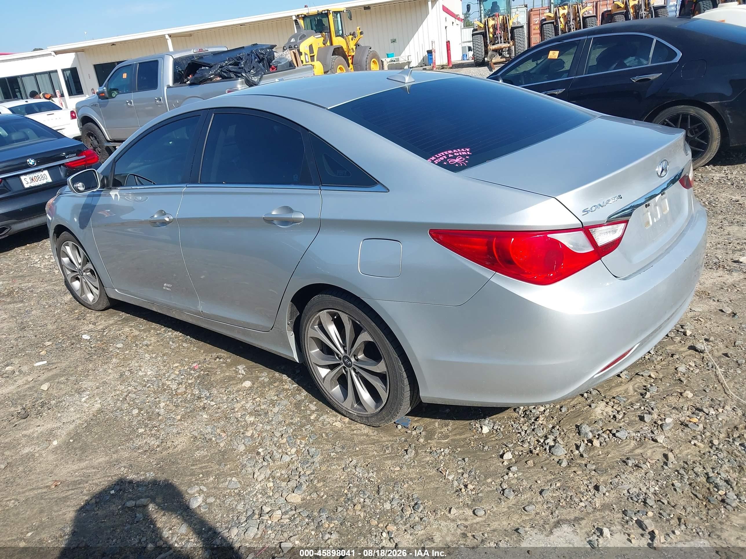 2013 Hyundai Sonata Gls Silver vin: 5NPEB4AC2DH509077