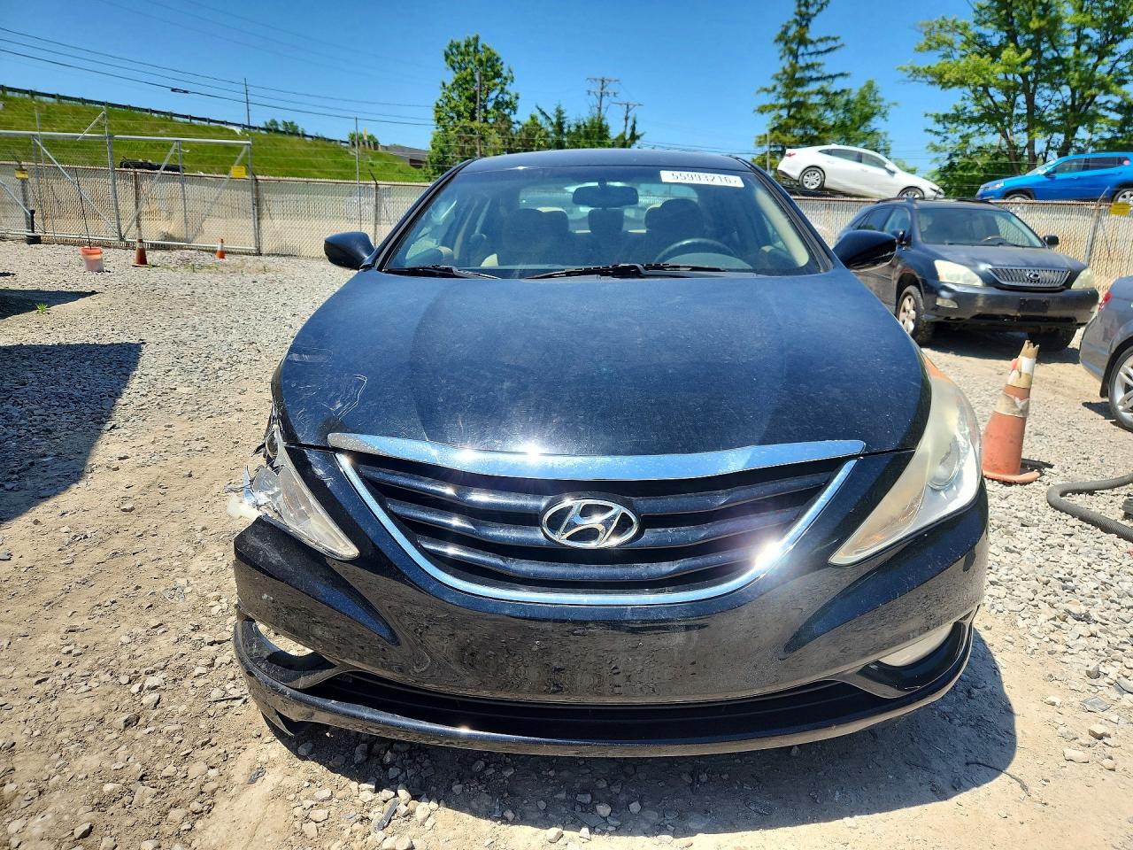 2013 Hyundai Sonata Gls Black vin: 5NPEB4AC2DH522296