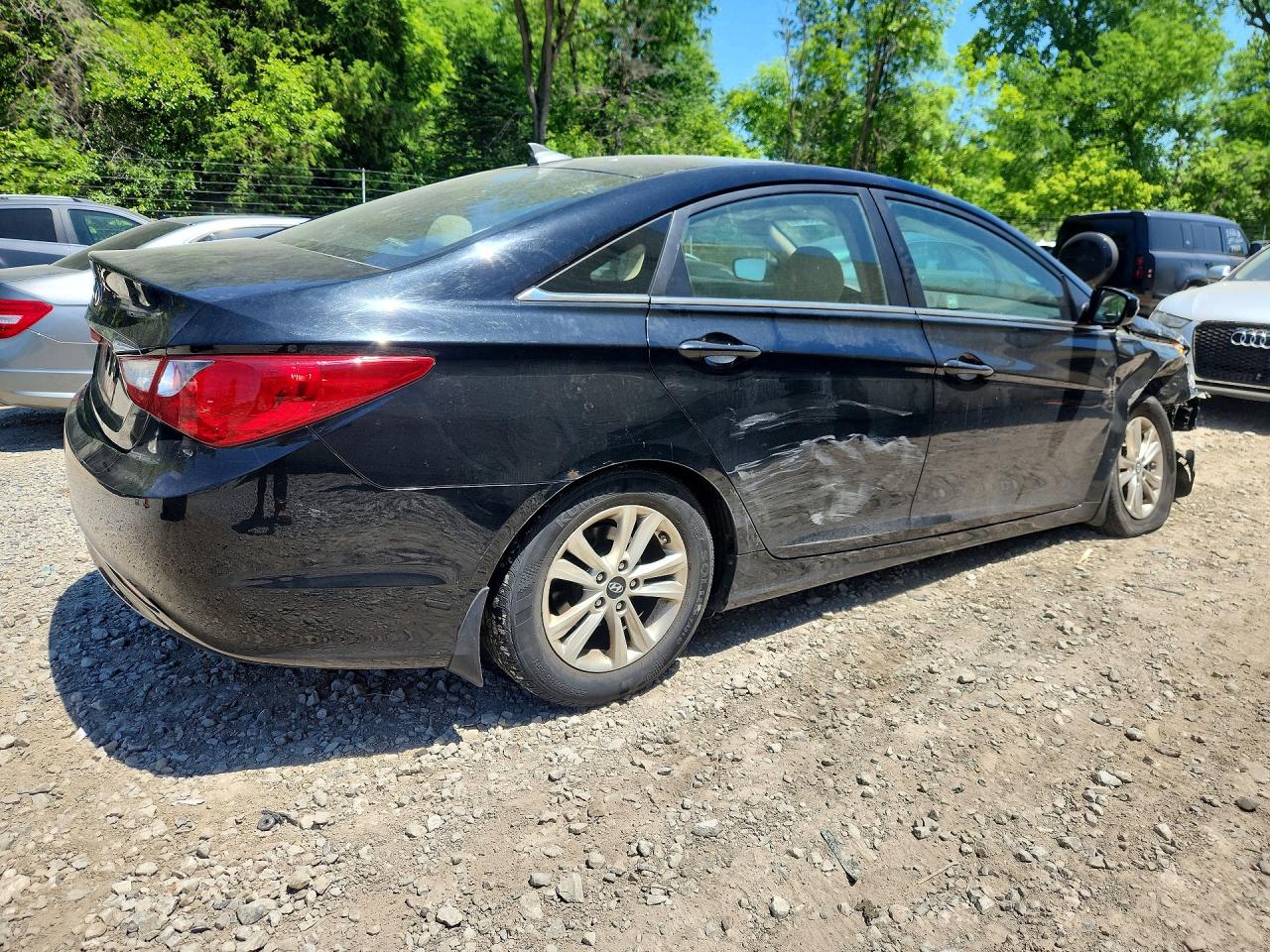 2013 Hyundai Sonata Gls Black vin: 5NPEB4AC2DH522296