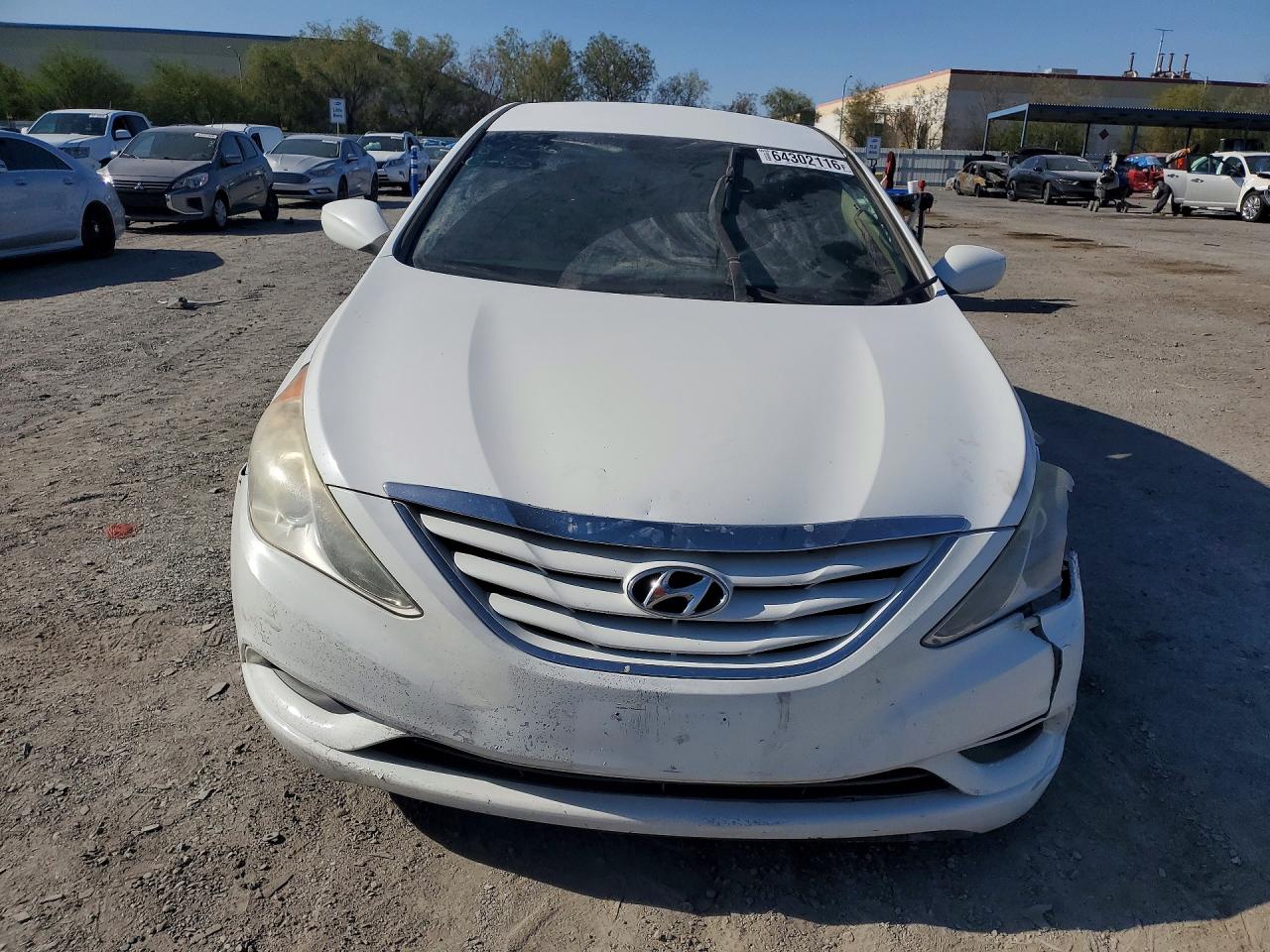 2013 Hyundai Sonata Gls White vin: 5NPEB4AC2DH532035