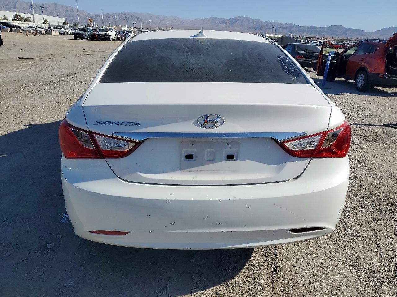 2013 Hyundai Sonata Gls White vin: 5NPEB4AC2DH532035