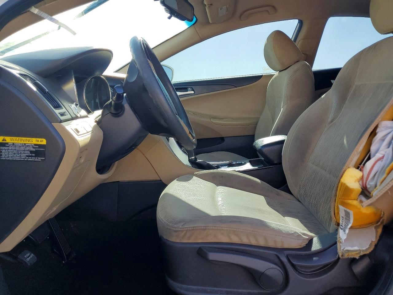 2013 Hyundai Sonata Gls White vin: 5NPEB4AC2DH532035
