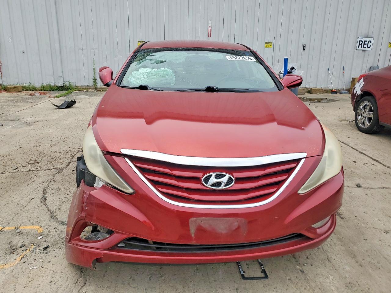 2013 Hyundai Sonata Gls Red vin: 5NPEB4AC2DH533654